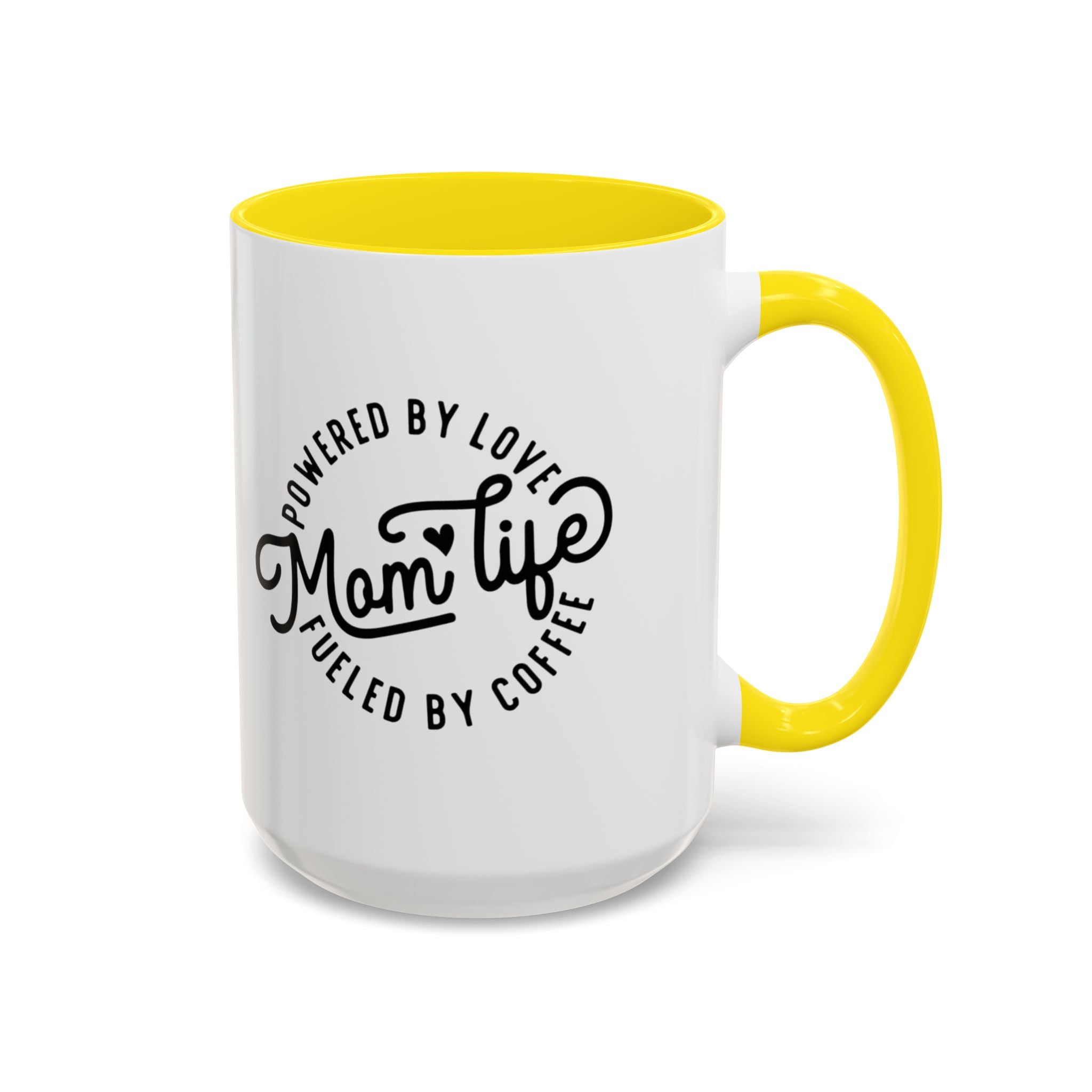 Moms Love Mug: A Daily Reminder of Appreciation Accent Coffee Mug (11, 15oz) - Metamorphosis Creations