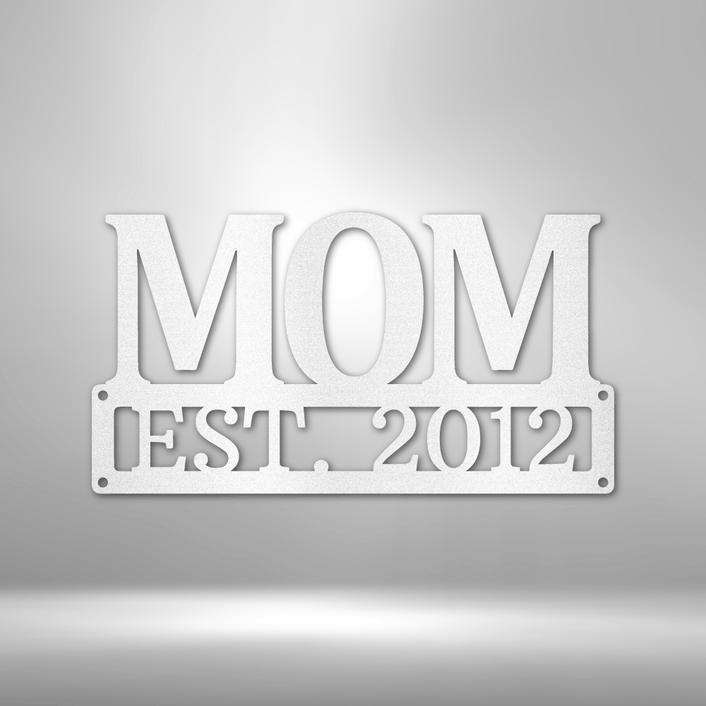 Mother's Day Plaque - Steel SIgn - Metamorphosis Creations