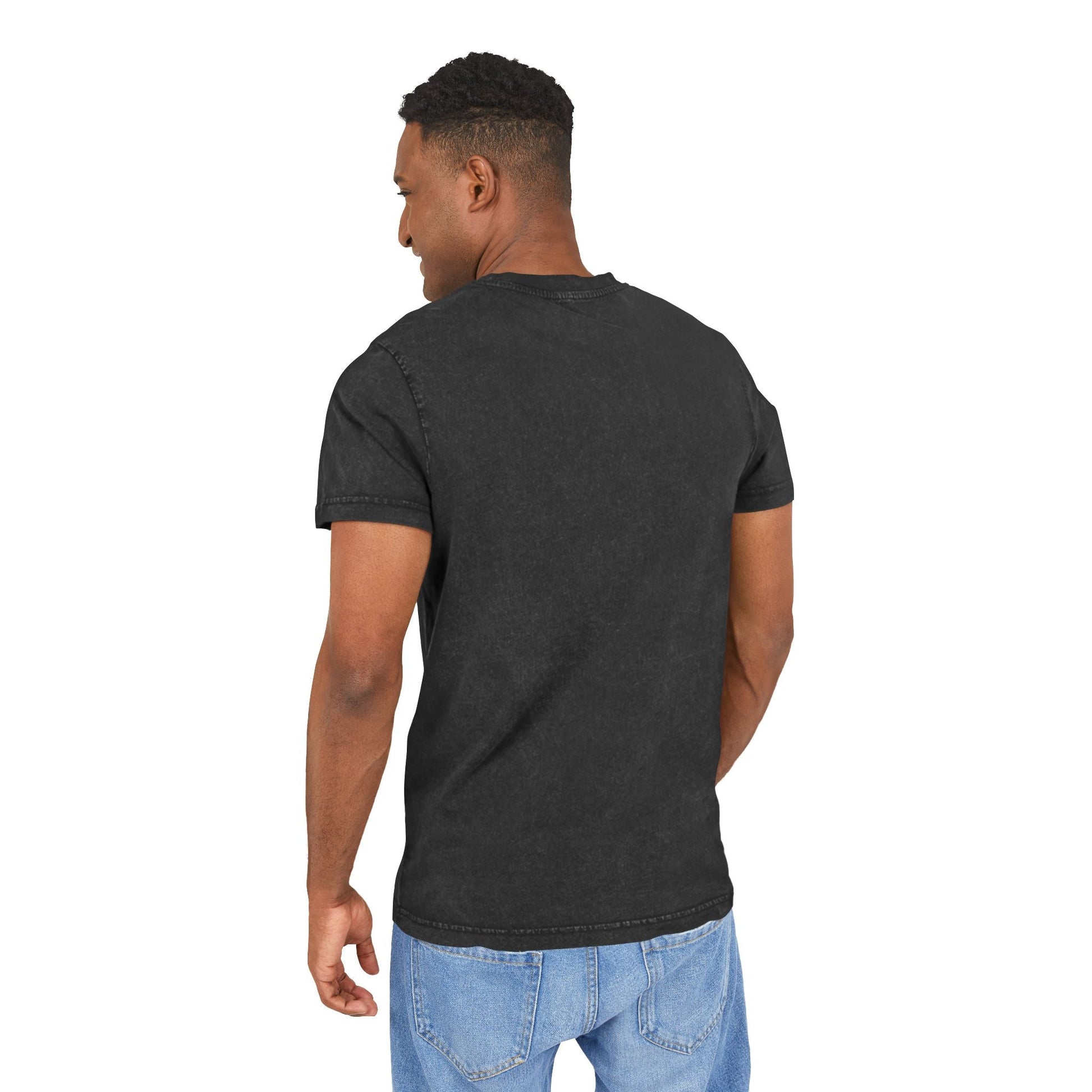 Motivational & Self - Love Acid Washed Courage & Fear Tee, Motivational T-Shirt, Inspirational Fashion, Gift for Friends, Casual Wear, Self - Love Statement Tee - Metamorphosis Creations