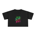 Motivational & Self - Love Women's Crop Tee - 'Try to See the Good Things' | Positive Vibes, Summer Fashion, Gift Idea, Casual Wear, Self - Care - Metamorphosis Creations