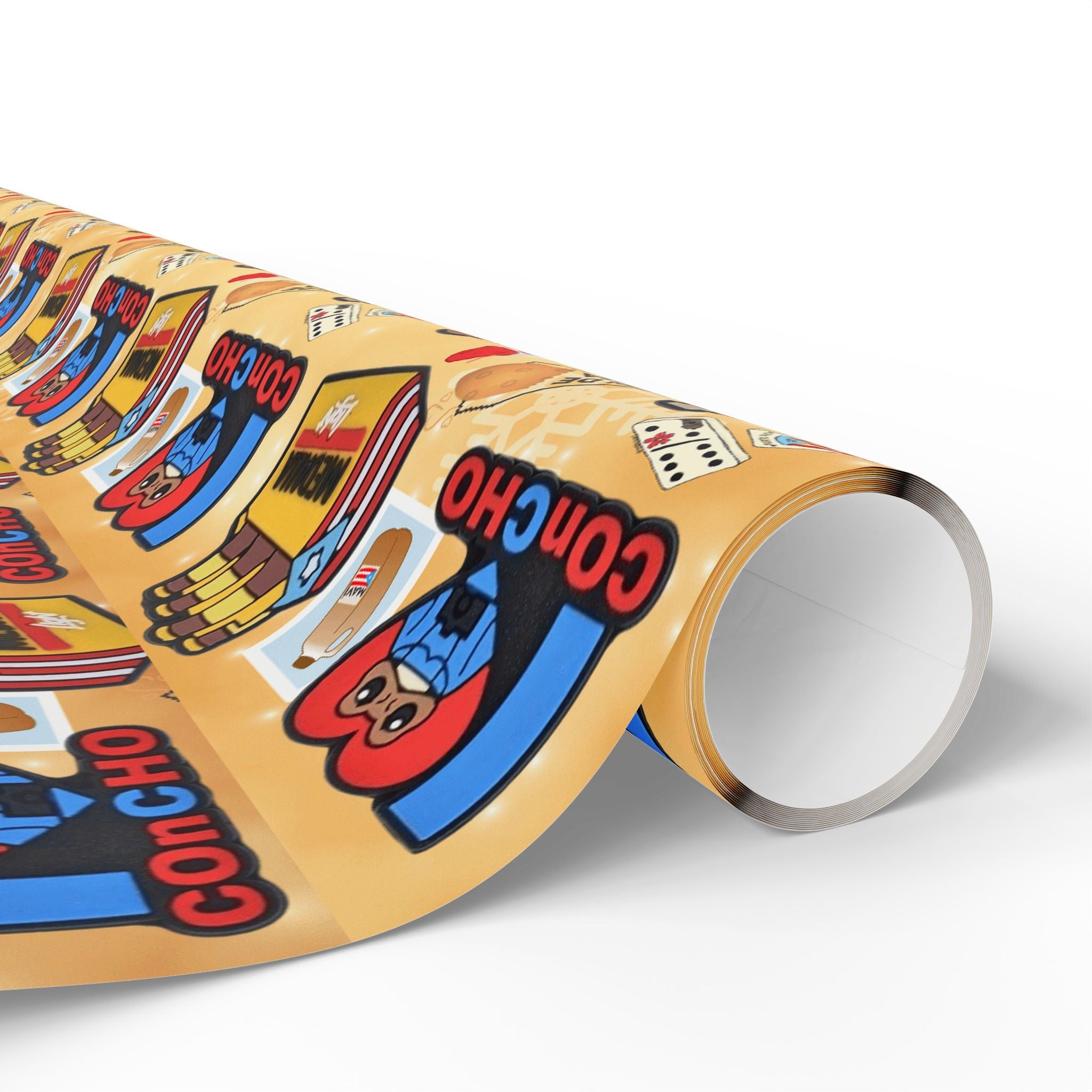 Navidad en Puerto Rico Wrapping Paper – Festive Boricua Holiday Gift Wrap 🇵🇷🎄 - Metamorphosis Creations