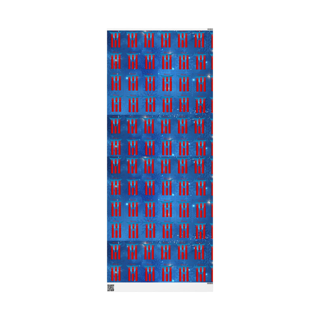 Navidad en Puerto Rico Wrapping Paper – Festive Boricua Holiday Gift Wrap 🇵🇷🎄 - Metamorphosis Creations