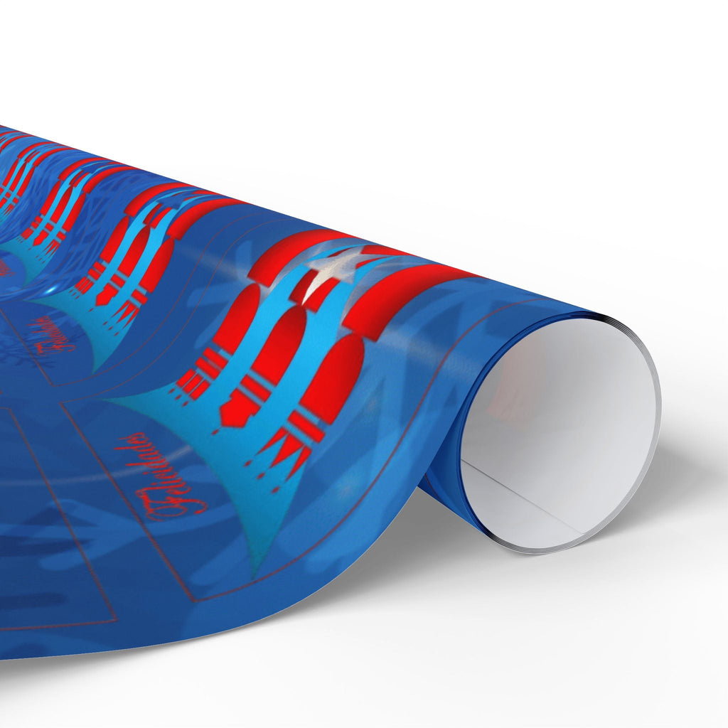 Navidad en Puerto Rico Wrapping Paper – Festive Boricua Holiday Gift Wrap 🇵🇷🎄 - Metamorphosis Creations