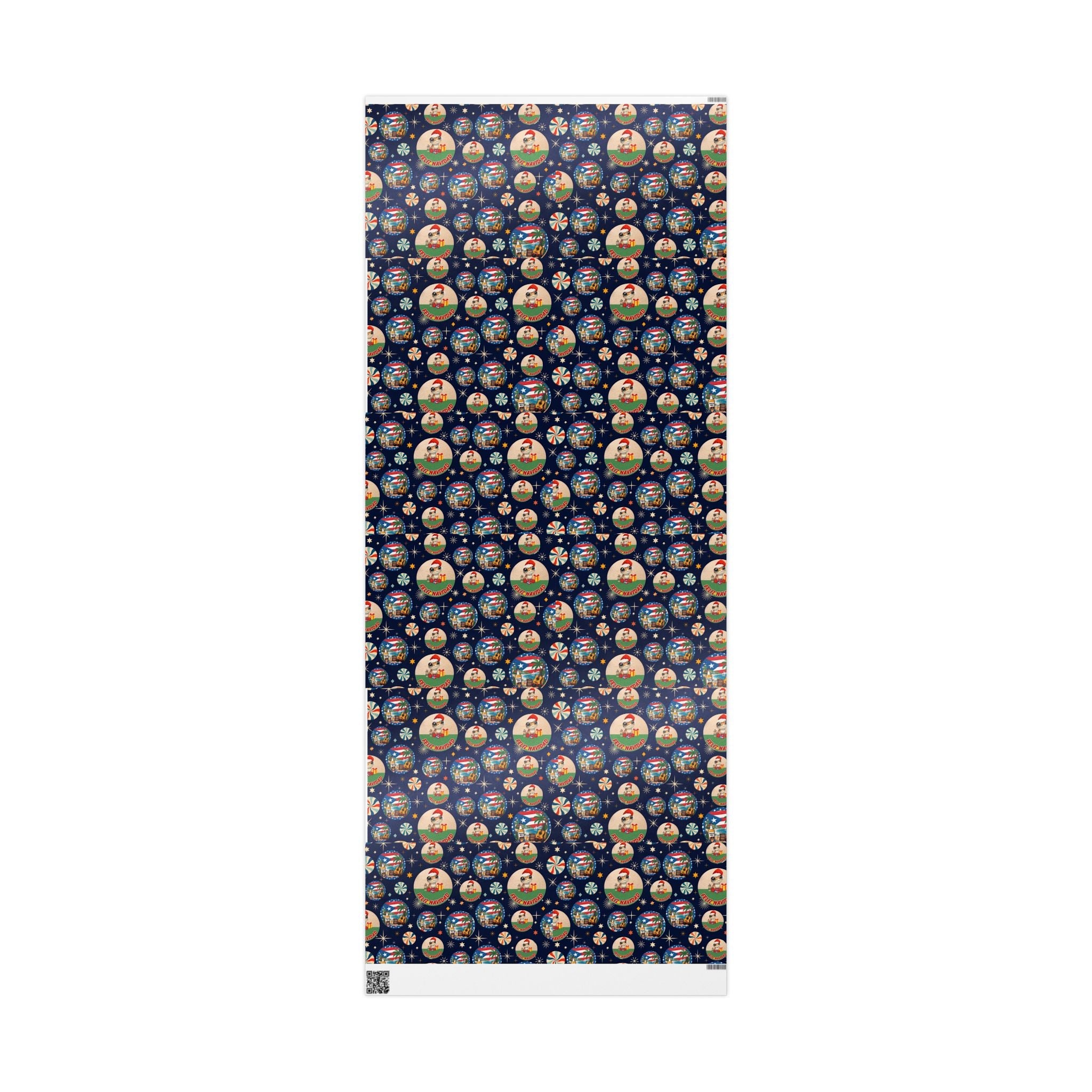 Navidad en Puerto Rico Wrapping Paper – Festive Boricua Holiday Gift Wrap 🇵🇷🎄 - Metamorphosis Creations