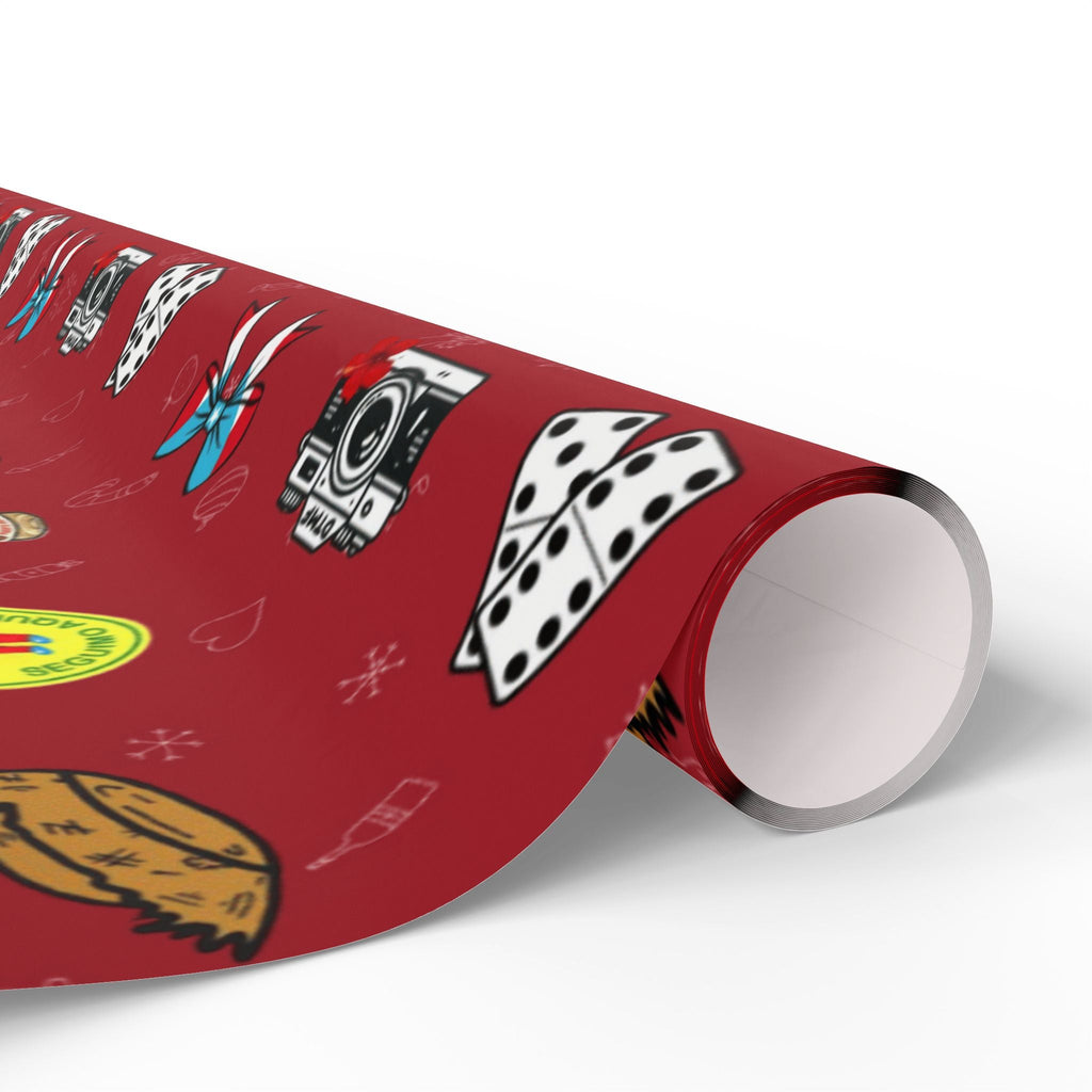 Navidad en Puerto Rico Wrapping Paper – Festive Boricua Holiday Gift Wrap 🇵🇷🎄 - Metamorphosis Creations