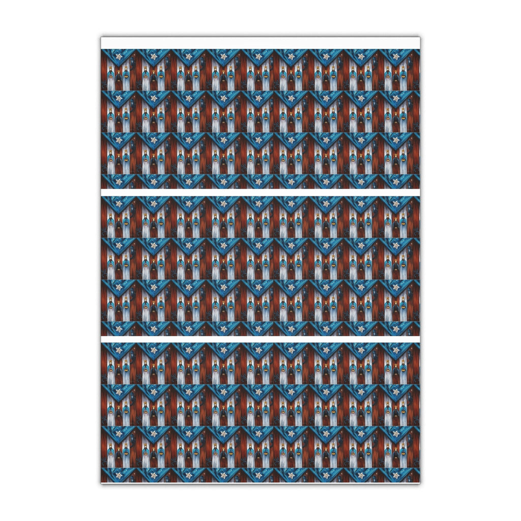 Navidad en Puerto Rico Wrapping Paper – Festive Boricua Holiday Gift Wrap 🇵🇷🎄 - Metamorphosis Creations
