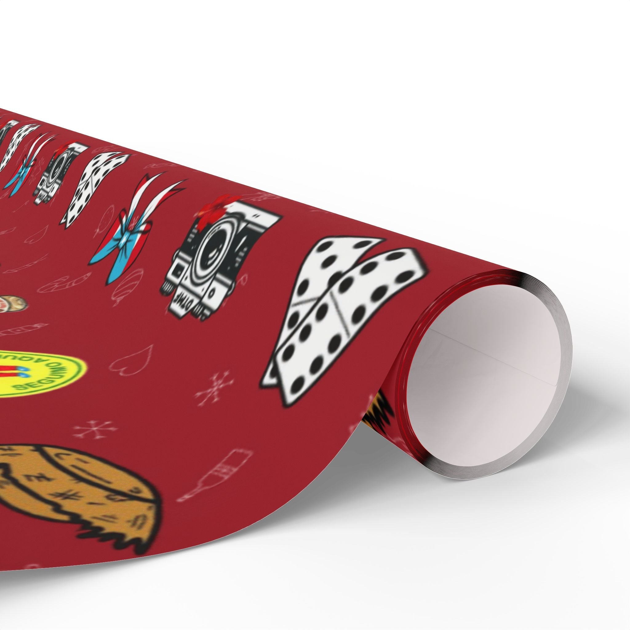 Navidad en Puerto Rico Wrapping Paper – Festive Boricua Holiday Gift Wrap 🇵🇷🎄 - Metamorphosis Creations