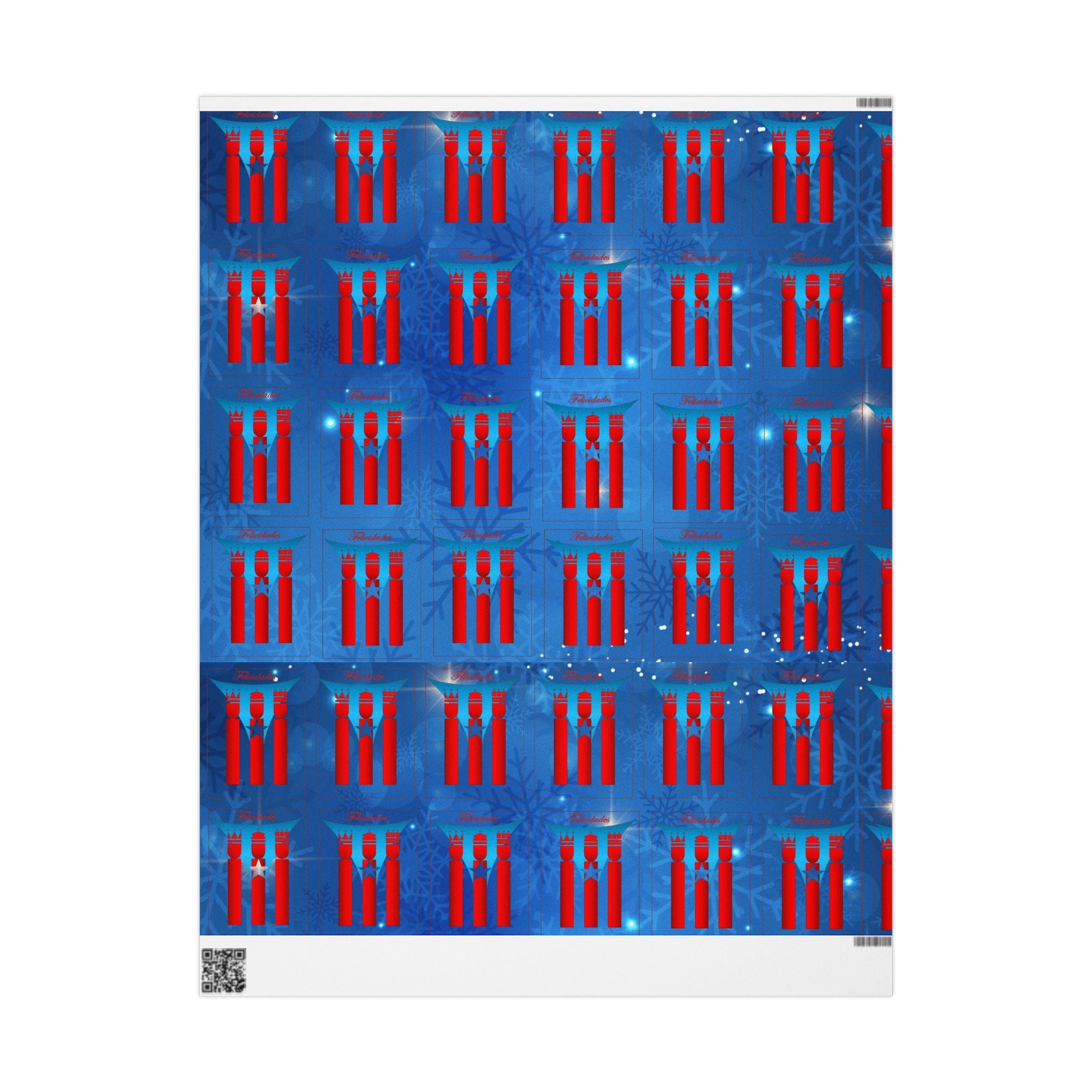 Navidad en Puerto Rico Wrapping Paper – Festive Boricua Holiday Gift Wrap 🇵🇷🎄 - Metamorphosis Creations