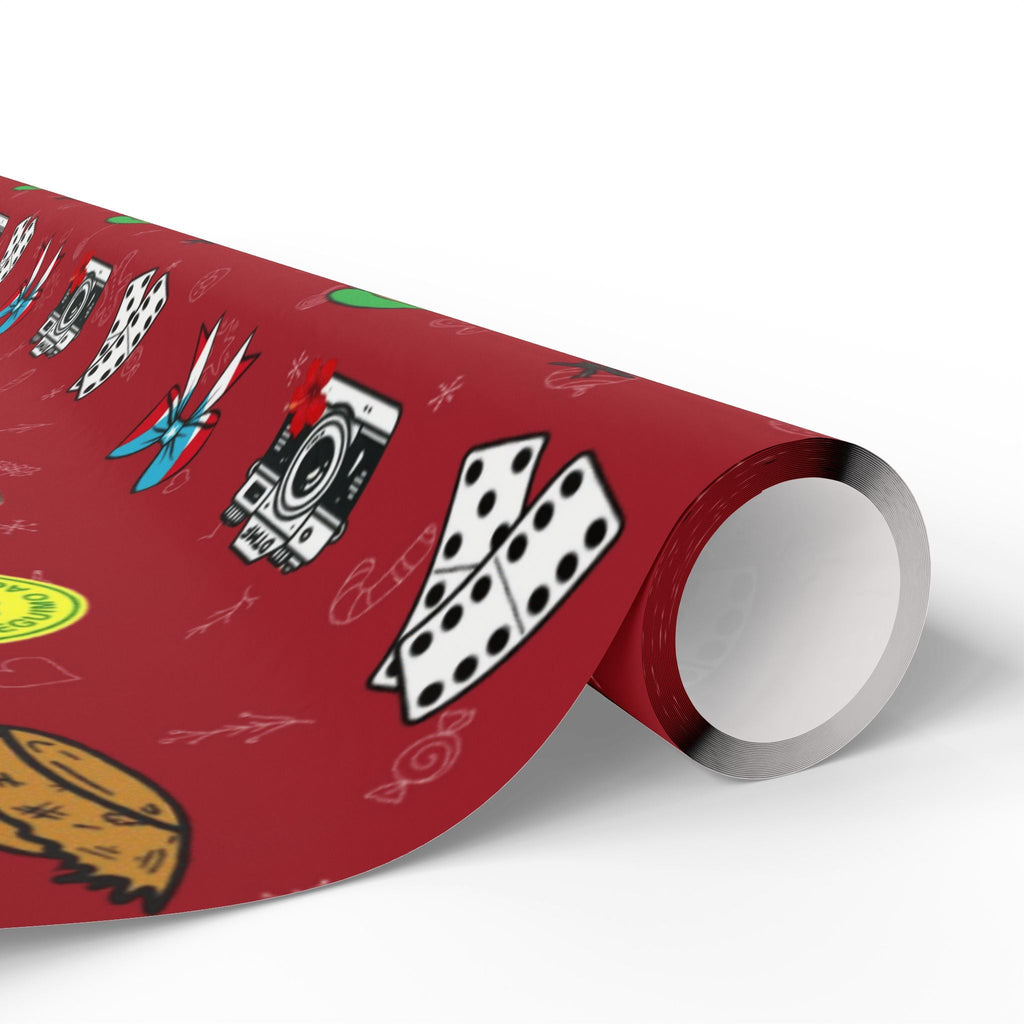 Navidad en Puerto Rico Wrapping Paper – Festive Boricua Holiday Gift Wrap 🇵🇷🎄 - Metamorphosis Creations