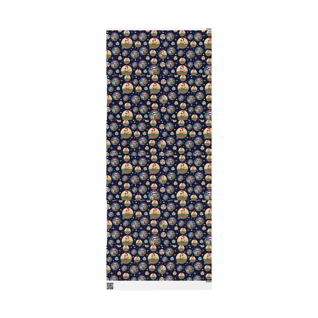 Navidad en Puerto Rico Wrapping Paper – Festive Boricua Holiday Gift Wrap 🇵🇷🎄 - Metamorphosis Creations