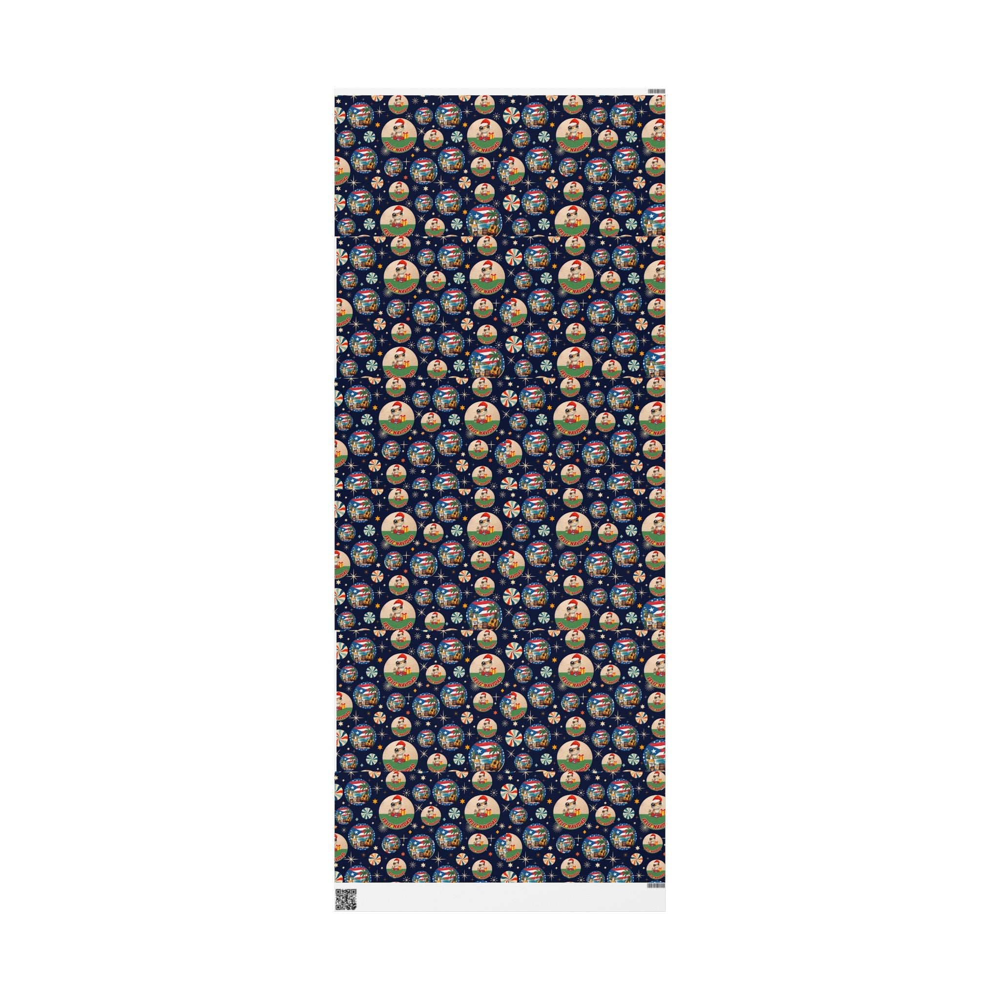 Navidad en Puerto Rico Wrapping Paper – Festive Boricua Holiday Gift Wrap 🇵🇷🎄 - Metamorphosis Creations