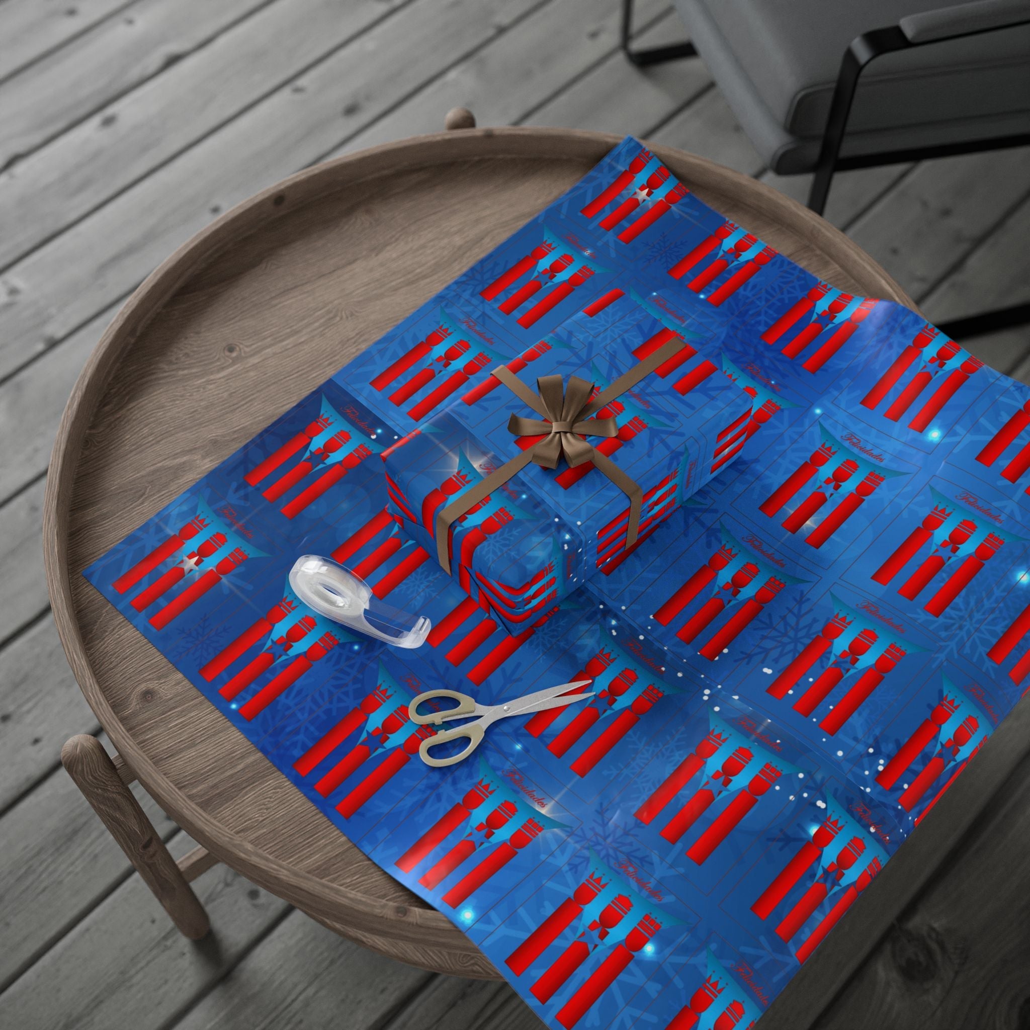 Navidad en Puerto Rico Wrapping Paper – Festive Boricua Holiday Gift Wrap 🇵🇷🎄 - Metamorphosis Creations