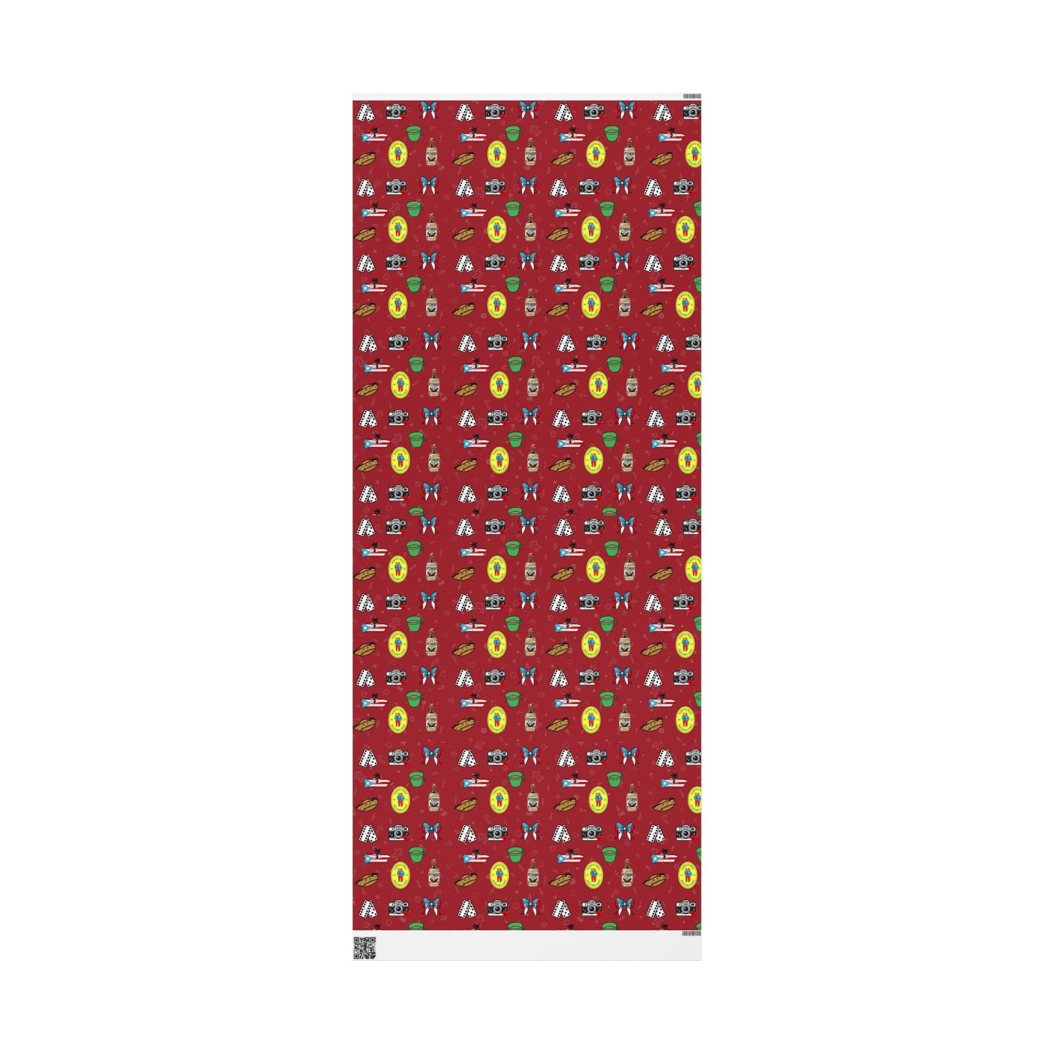 Navidad en Puerto Rico Wrapping Paper – Festive Boricua Holiday Gift Wrap 🇵🇷🎄 - Metamorphosis Creations