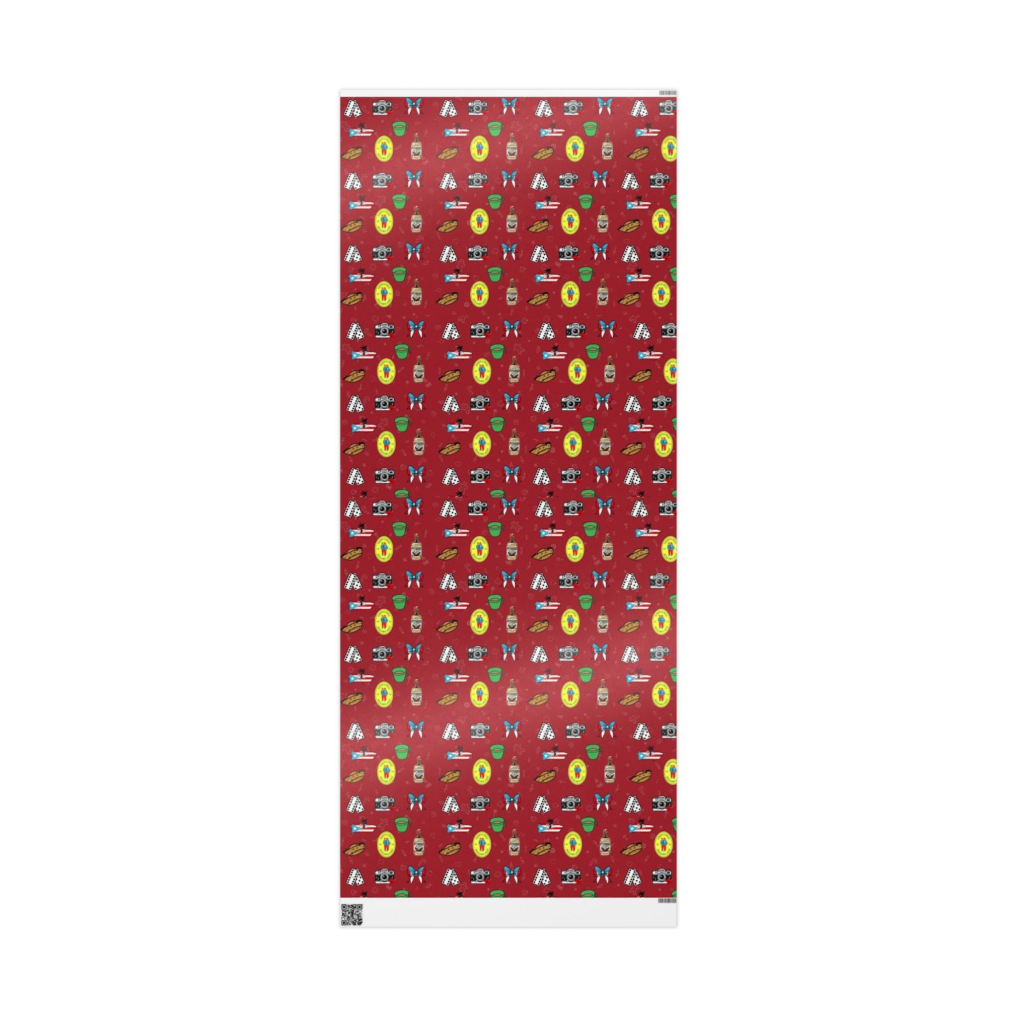 Navidad en Puerto Rico Wrapping Paper – Festive Boricua Holiday Gift Wrap 🇵🇷🎄 - Metamorphosis Creations