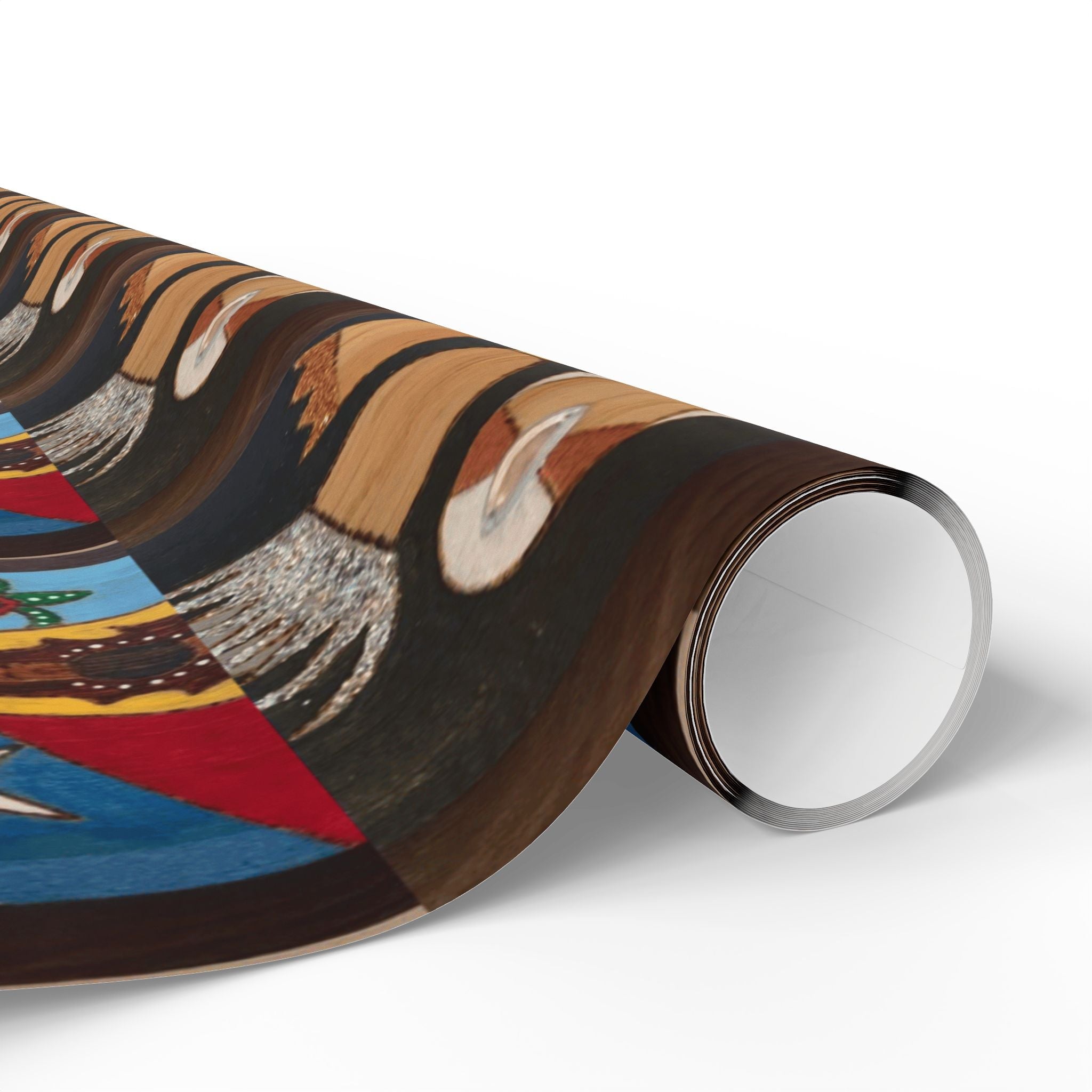 Navidad en Puerto Rico Wrapping Paper – Festive Boricua Holiday Gift Wrap 🇵🇷🎄Wrap, Decorative Gift Wrap, Artistic Paper Rolls, [...] - Metamorphosis Creations
