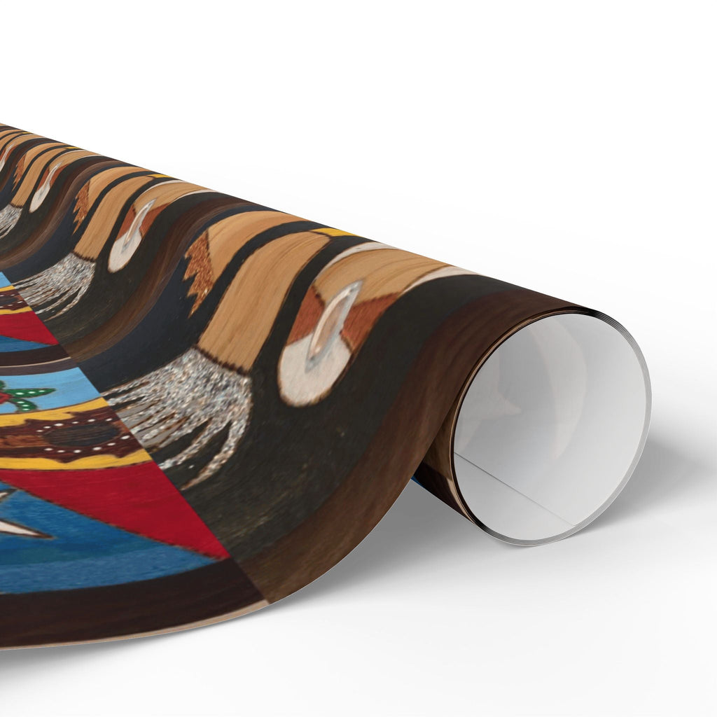 Navidad en Puerto Rico Wrapping Paper – Festive Boricua Holiday Gift Wrap 🇵🇷🎄Wrap, Decorative Gift Wrap, Artistic Paper Rolls, [...] - Metamorphosis Creations