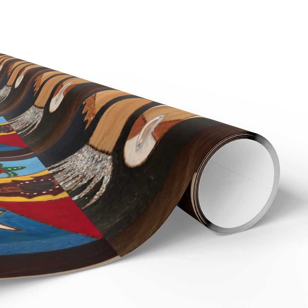 Navidad en Puerto Rico Wrapping Paper – Festive Boricua Holiday Gift Wrap 🇵🇷🎄Wrap, Decorative Gift Wrap, Artistic Paper Rolls, [...] - Metamorphosis Creations