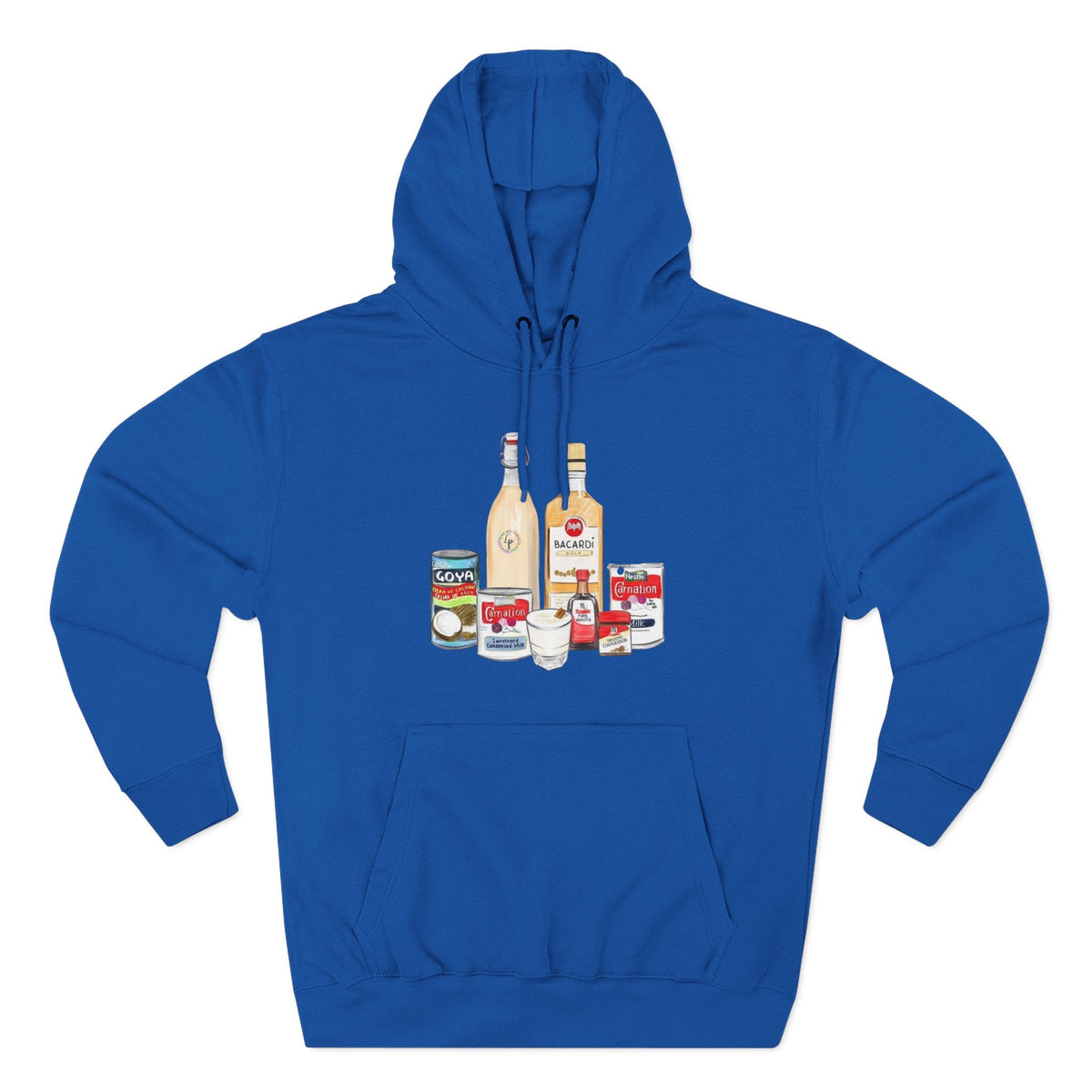 Navidad Y Coquito Cozy Vintage - Style Hoodie, Fleece Sweatshirt for Casual Wear, Gift for Foodies, Great for Fall, Stylish Streetwear - Metamorphosis Creations