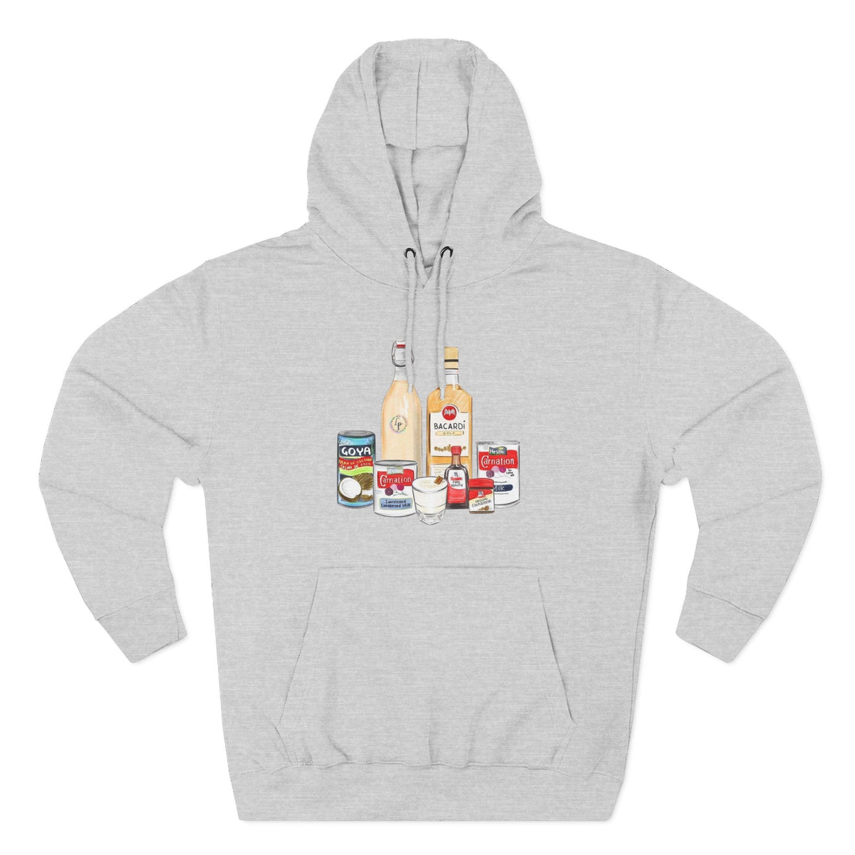Navidad Y Coquito Cozy Vintage - Style Hoodie, Fleece Sweatshirt for Casual Wear, Gift for Foodies, Great for Fall, Stylish Streetwear - Metamorphosis Creations