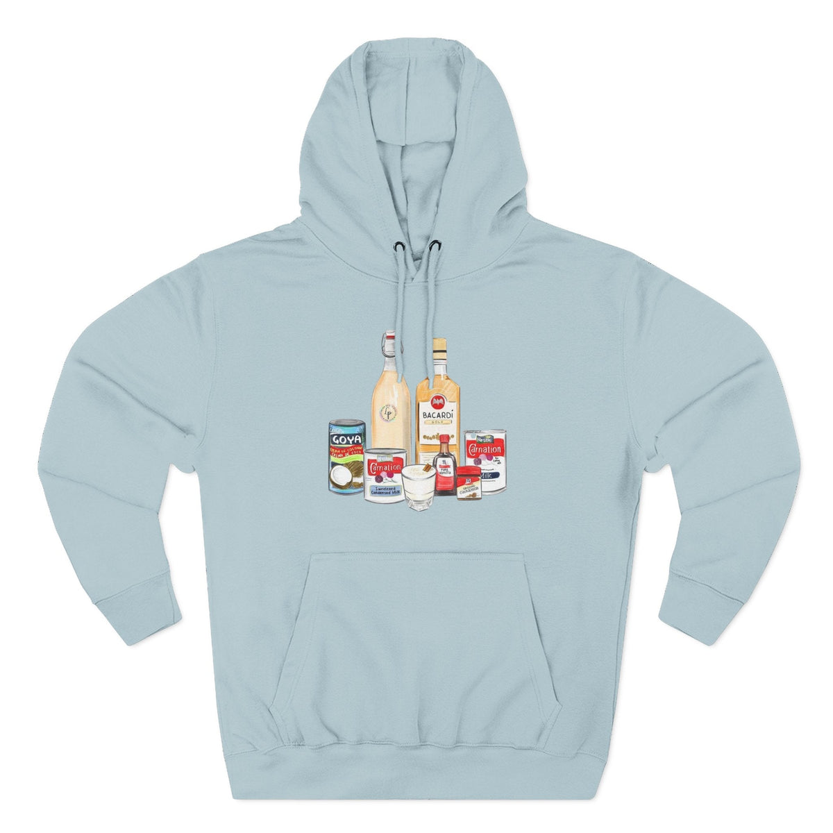 Navidad Y Coquito Cozy Vintage - Style Hoodie, Fleece Sweatshirt for Casual Wear, Gift for Foodies, Great for Fall, Stylish Streetwear - Metamorphosis Creations