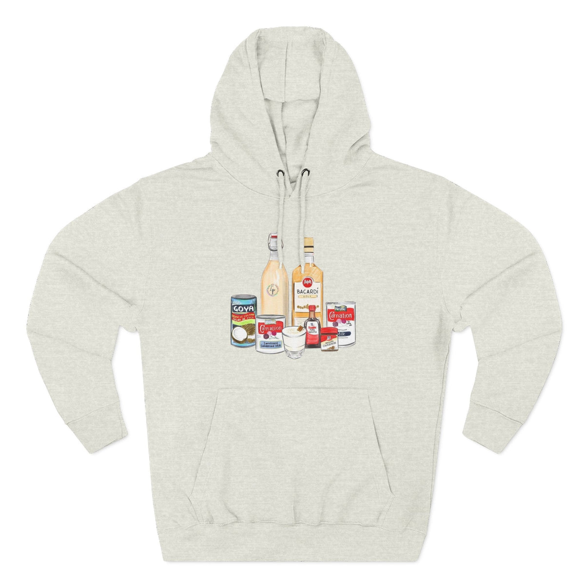 Navidad Y Coquito Cozy Vintage - Style Hoodie, Fleece Sweatshirt for Casual Wear, Gift for Foodies, Great for Fall, Stylish Streetwear - Metamorphosis Creations