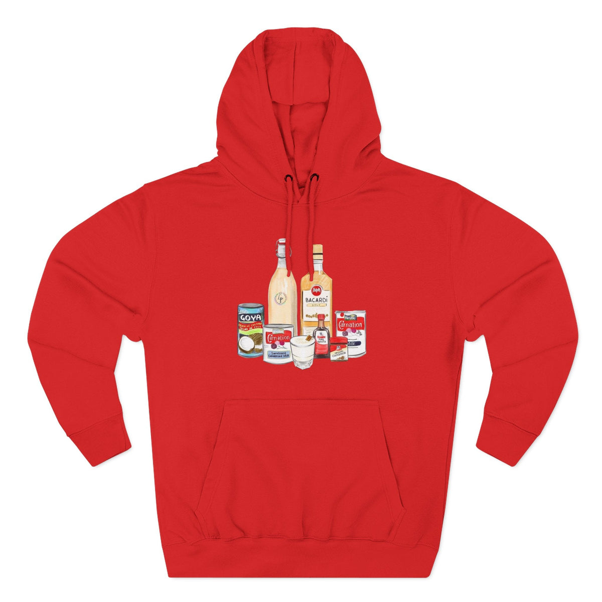 Navidad Y Coquito Cozy Vintage - Style Hoodie, Fleece Sweatshirt for Casual Wear, Gift for Foodies, Great for Fall, Stylish Streetwear - Metamorphosis Creations