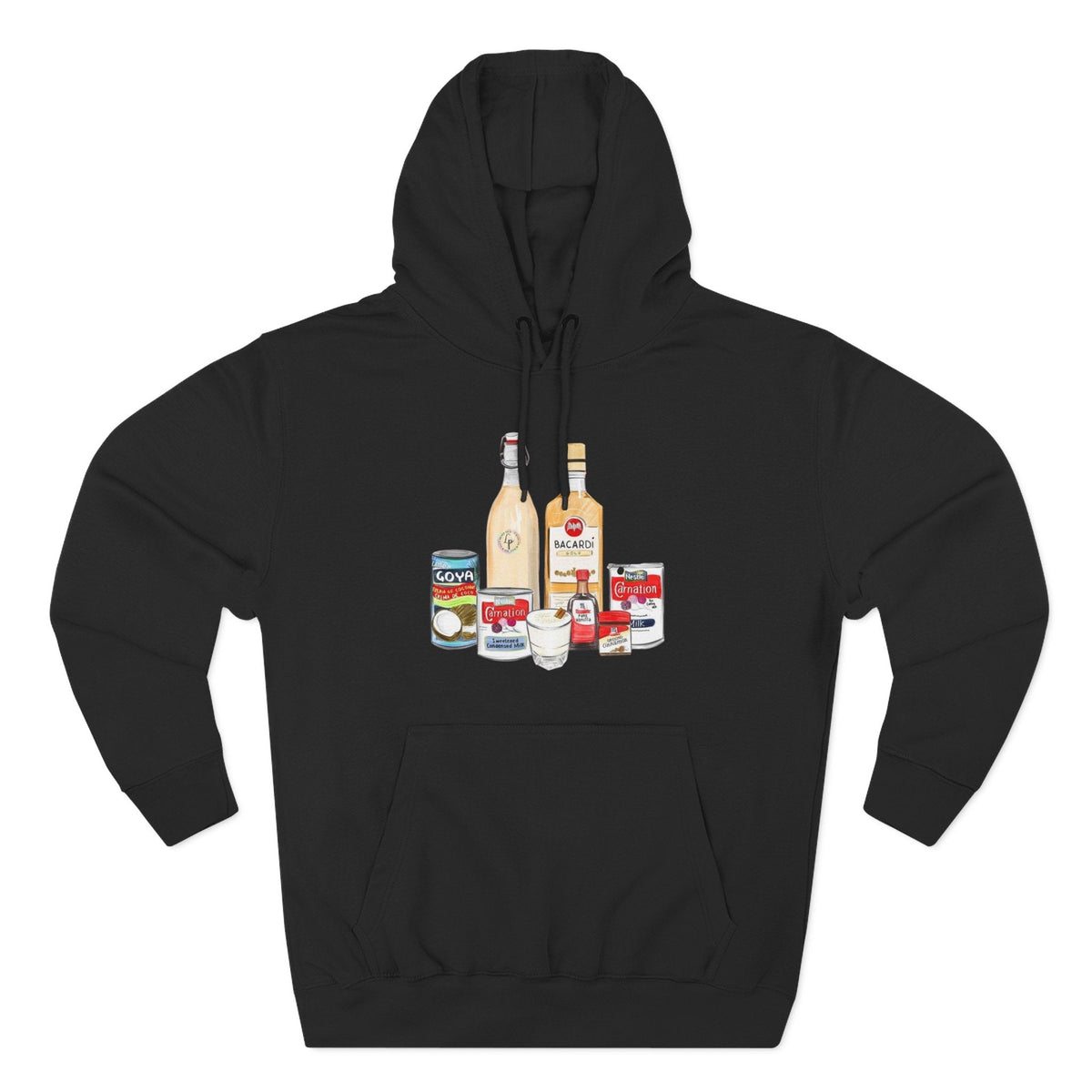 Navidad Y Coquito Cozy Vintage - Style Hoodie, Fleece Sweatshirt for Casual Wear, Gift for Foodies, Great for Fall, Stylish Streetwear - Metamorphosis Creations