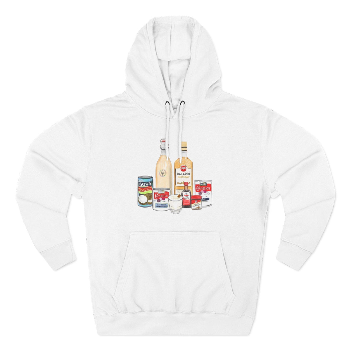 Navidad Y Coquito Cozy Vintage - Style Hoodie, Fleece Sweatshirt for Casual Wear, Gift for Foodies, Great for Fall, Stylish Streetwear - Metamorphosis Creations