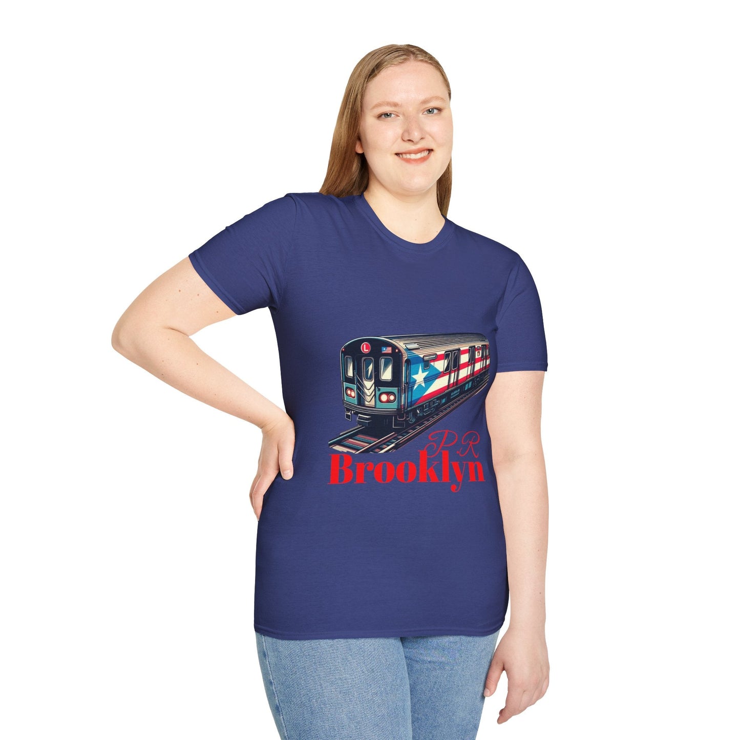 New Yorican and Proud Where Boricua Meets Brooklyn PR Train T-Shirt, Unisex Graphic Tee, Travel Shirt, Gift for NYC Lovers, - Metamorphosis Creations