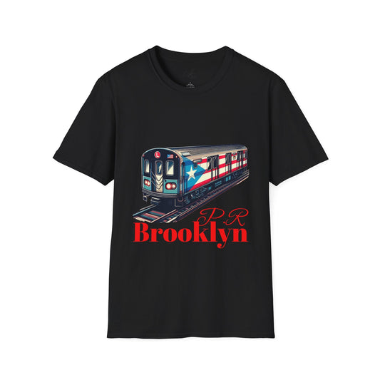 New Yorican and Proud Where Boricua Meets Brooklyn PR Train T-Shirt, Unisex Graphic Tee, Travel Shirt, Gift for NYC Lovers, - Metamorphosis Creations
