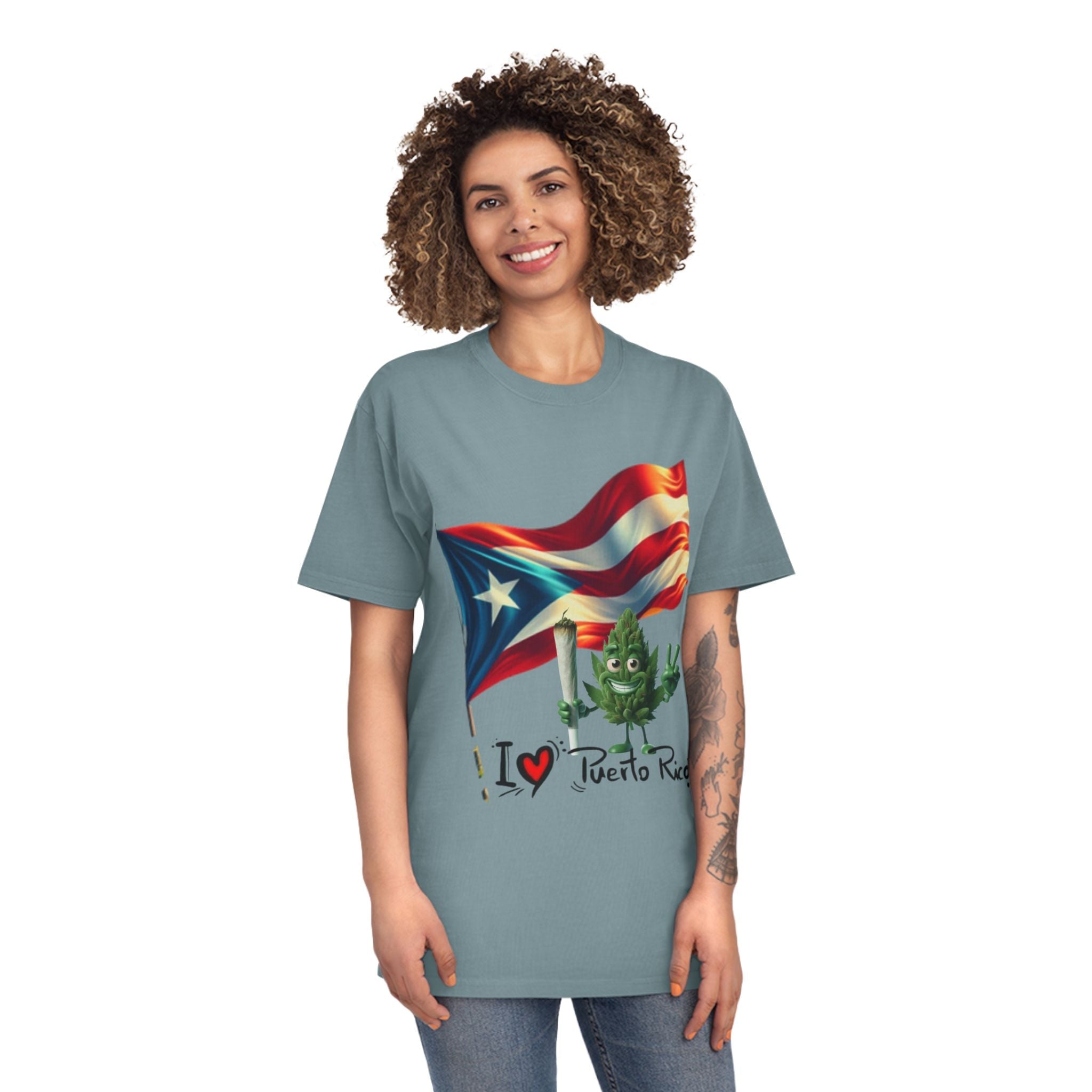 New Yorican and Proud Where Boricua Meets Casual Summer Top, Independence Day Gift - Metamorphosis Creations