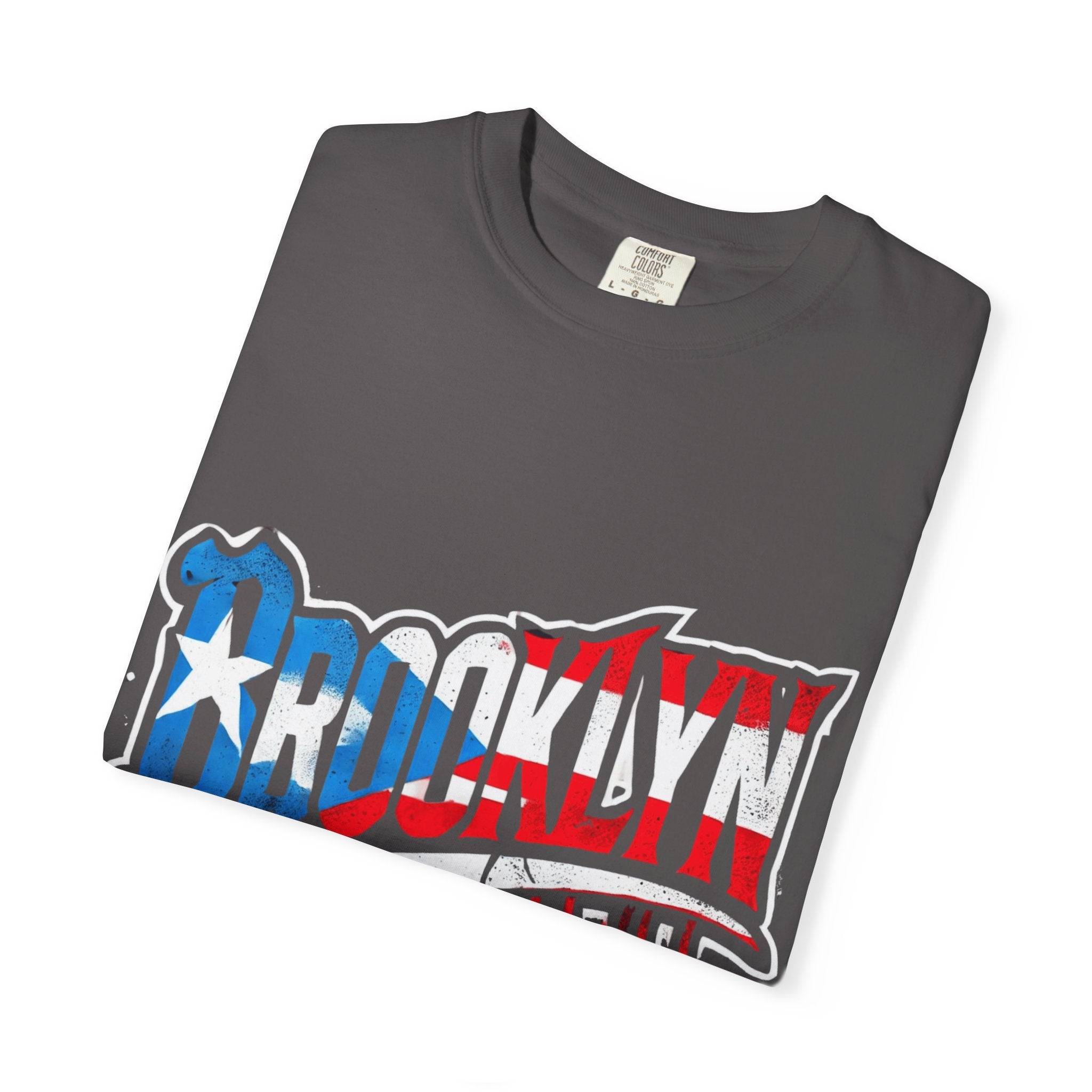 New York Meets Puerto Rico Brooklyn Style Unisex T-Shirt, Streetwear Fashion - Metamorphosis Creations