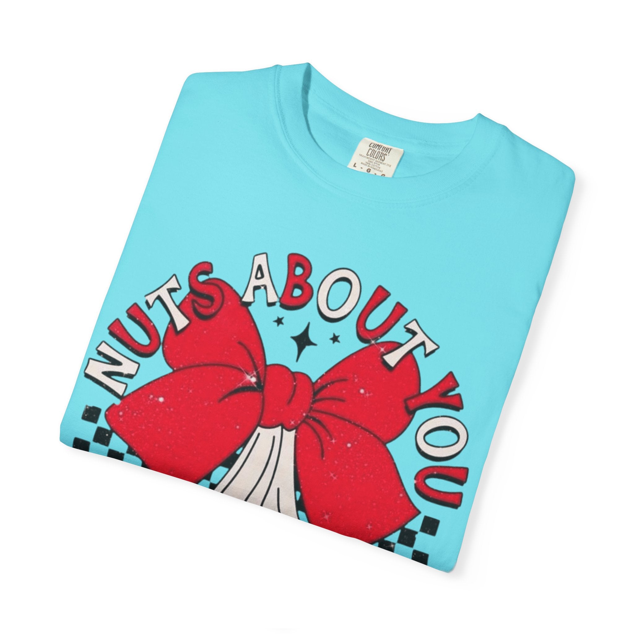 Nuts About You Unisex T-Shirt, Funny Gift, Casual Wear, Valentine's Day, Humorous Tees, Gift for Him/Her - Metamorphosis Creations