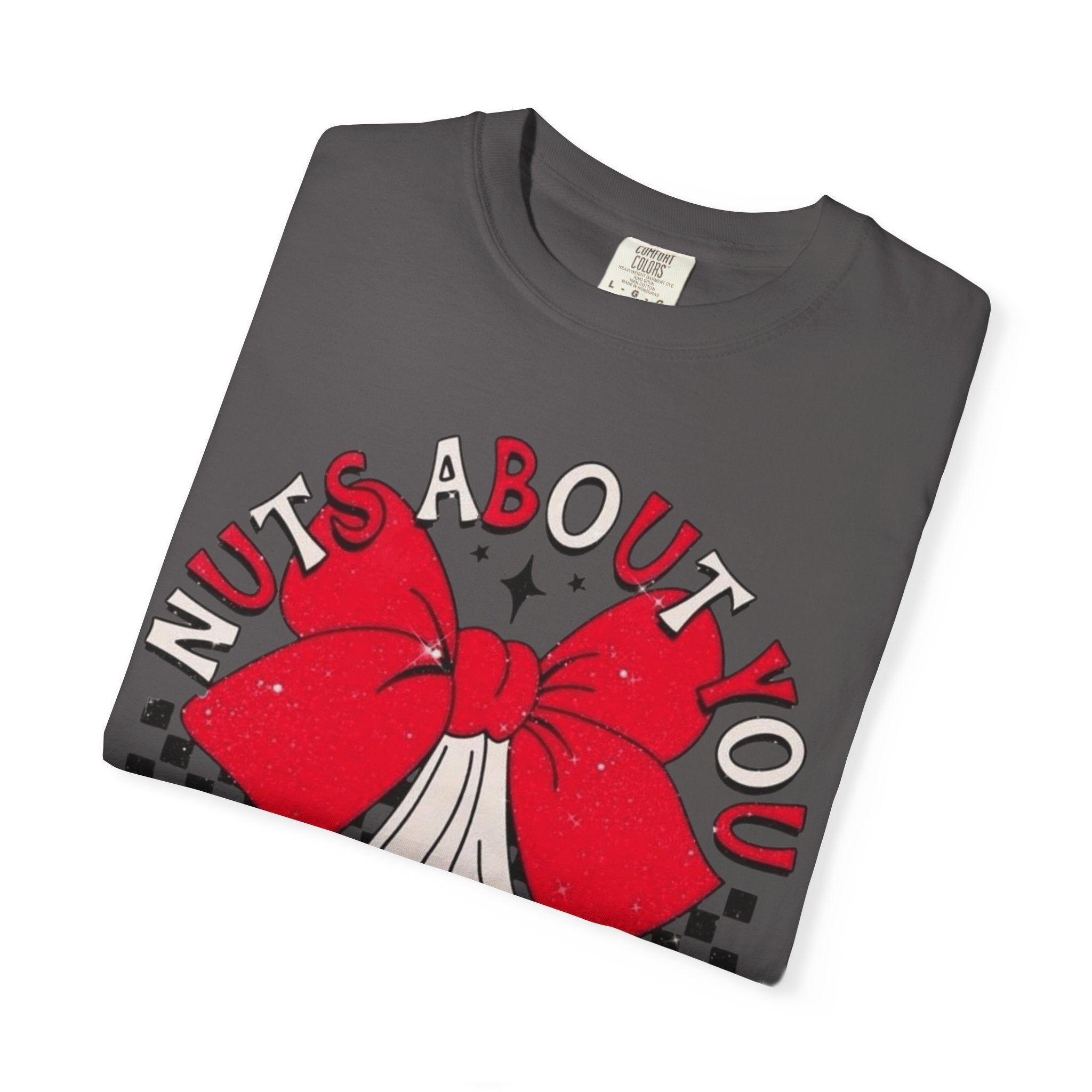 Nuts About You Unisex T-Shirt, Funny Gift, Casual Wear, Valentine's Day, Humorous Tees, Gift for Him/Her - Metamorphosis Creations