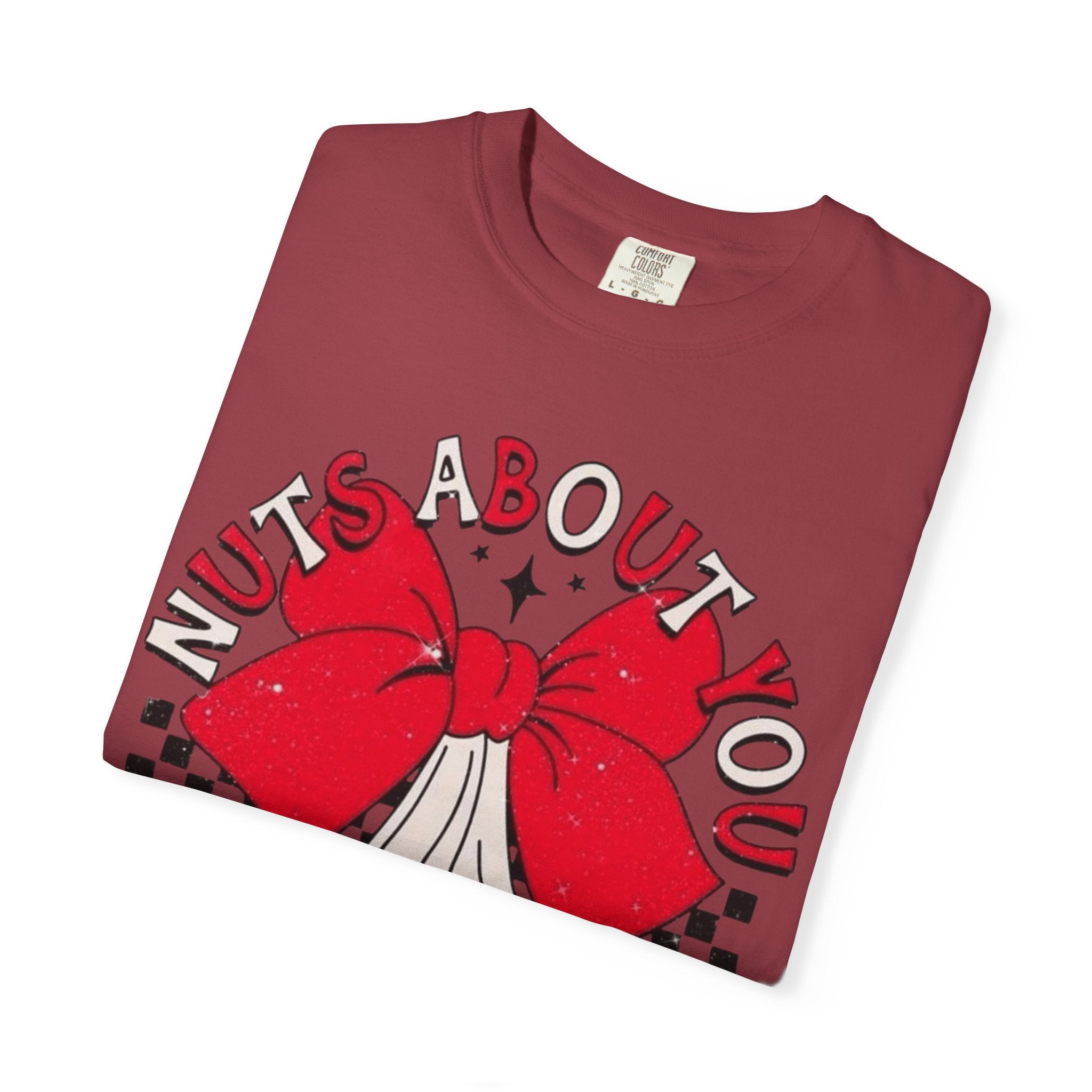 Nuts About You Unisex T-Shirt, Funny Gift, Casual Wear, Valentine's Day, Humorous Tees, Gift for Him/Her - Metamorphosis Creations