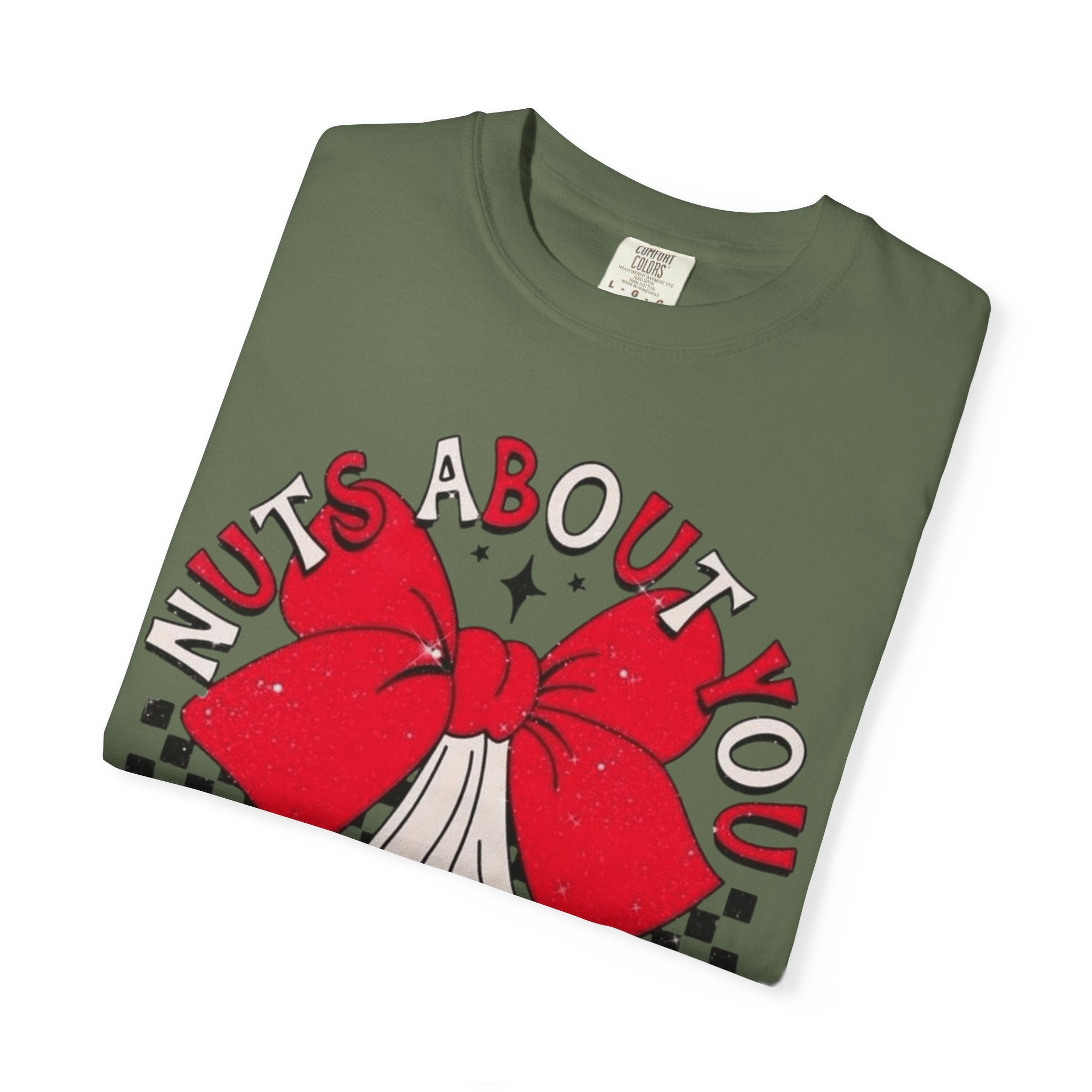 Nuts About You Unisex T-Shirt, Funny Gift, Casual Wear, Valentine's Day, Humorous Tees, Gift for Him/Her - Metamorphosis Creations