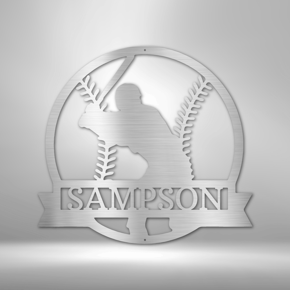On Deck Monogram - Metal Sign - Metamorphosis Creations