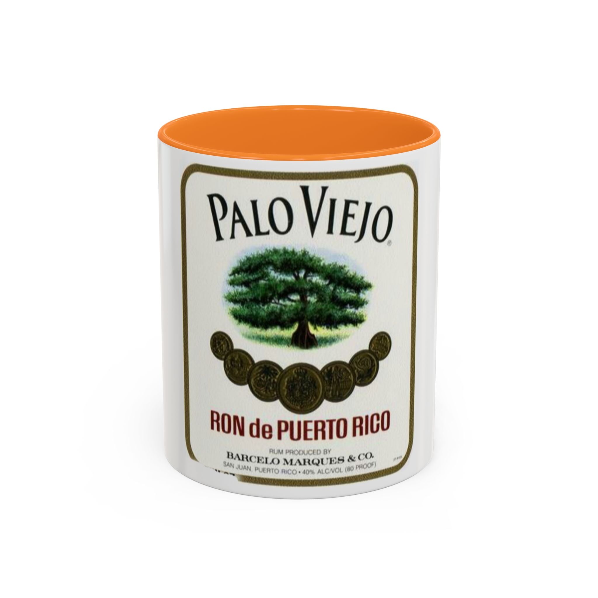 Palo Viejo Ron D e Puerto Rico Colorful Coffee Mugs for Celebration – Perfect for Gift - Giving, Personalized Drinks, Home Decor, Holiday Cheers, and Unique Gift Ideas - Metamorphosis Creations