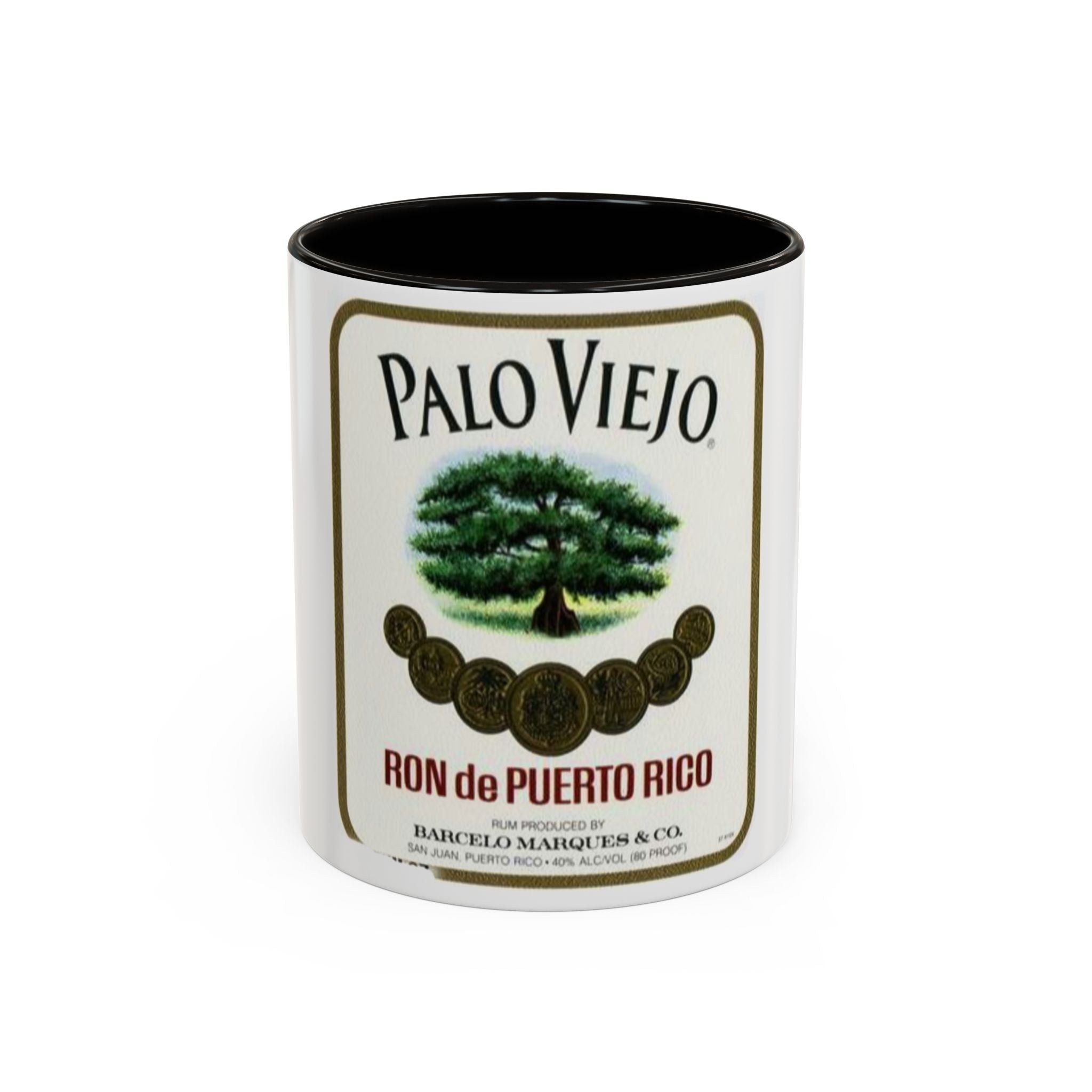 Palo Viejo Ron D e Puerto Rico Colorful Coffee Mugs for Celebration – Perfect for Gift - Giving, Personalized Drinks, Home Decor, Holiday Cheers, and Unique Gift Ideas - Metamorphosis Creations
