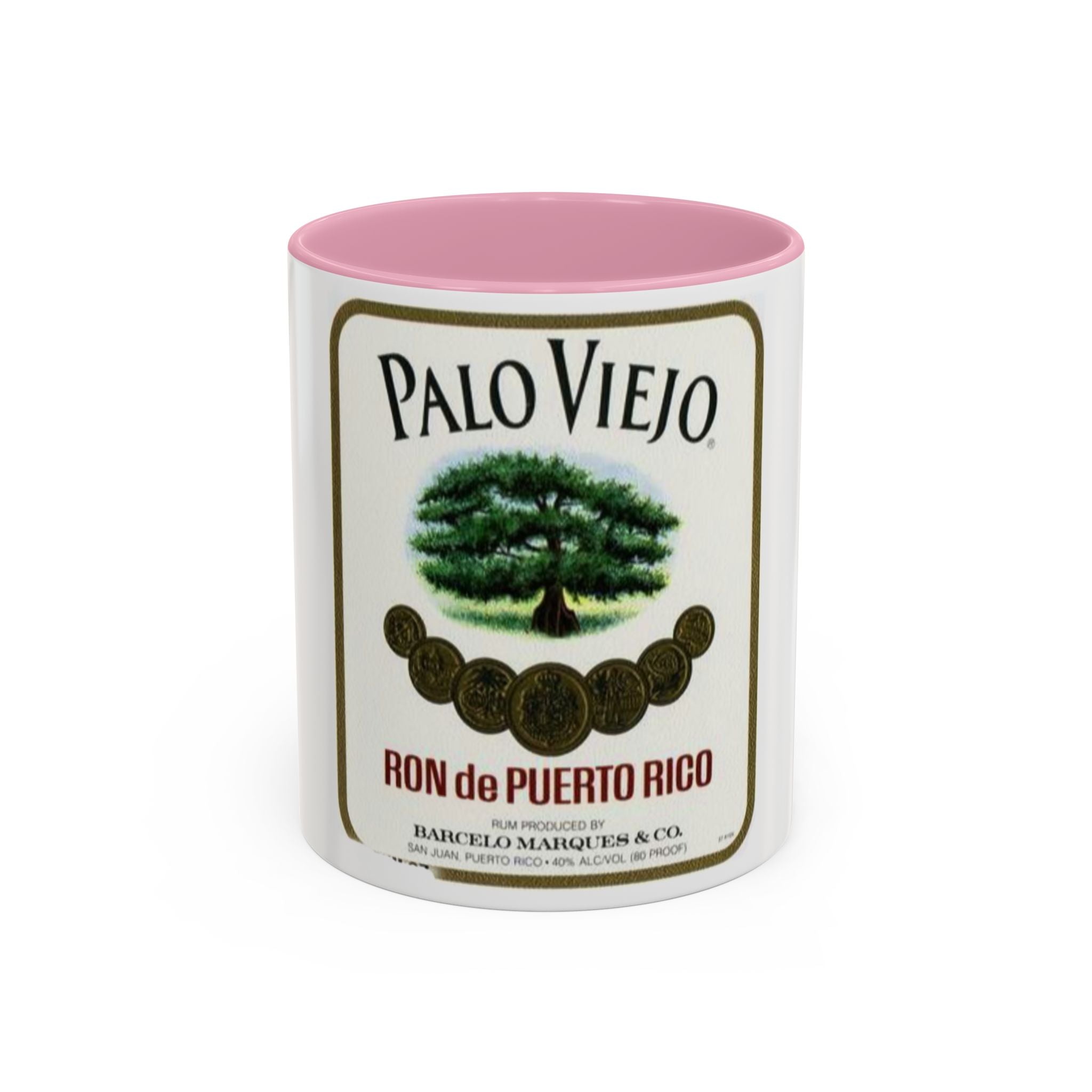 Palo Viejo Ron D e Puerto Rico Colorful Coffee Mugs for Celebration – Perfect for Gift - Giving, Personalized Drinks, Home Decor, Holiday Cheers, and Unique Gift Ideas - Metamorphosis Creations