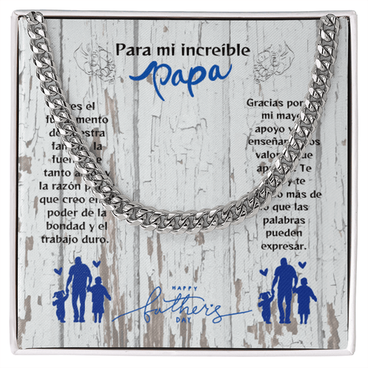 PARA MI PERSONA FAVORITA MI PAPA - Metamorphosis Creations