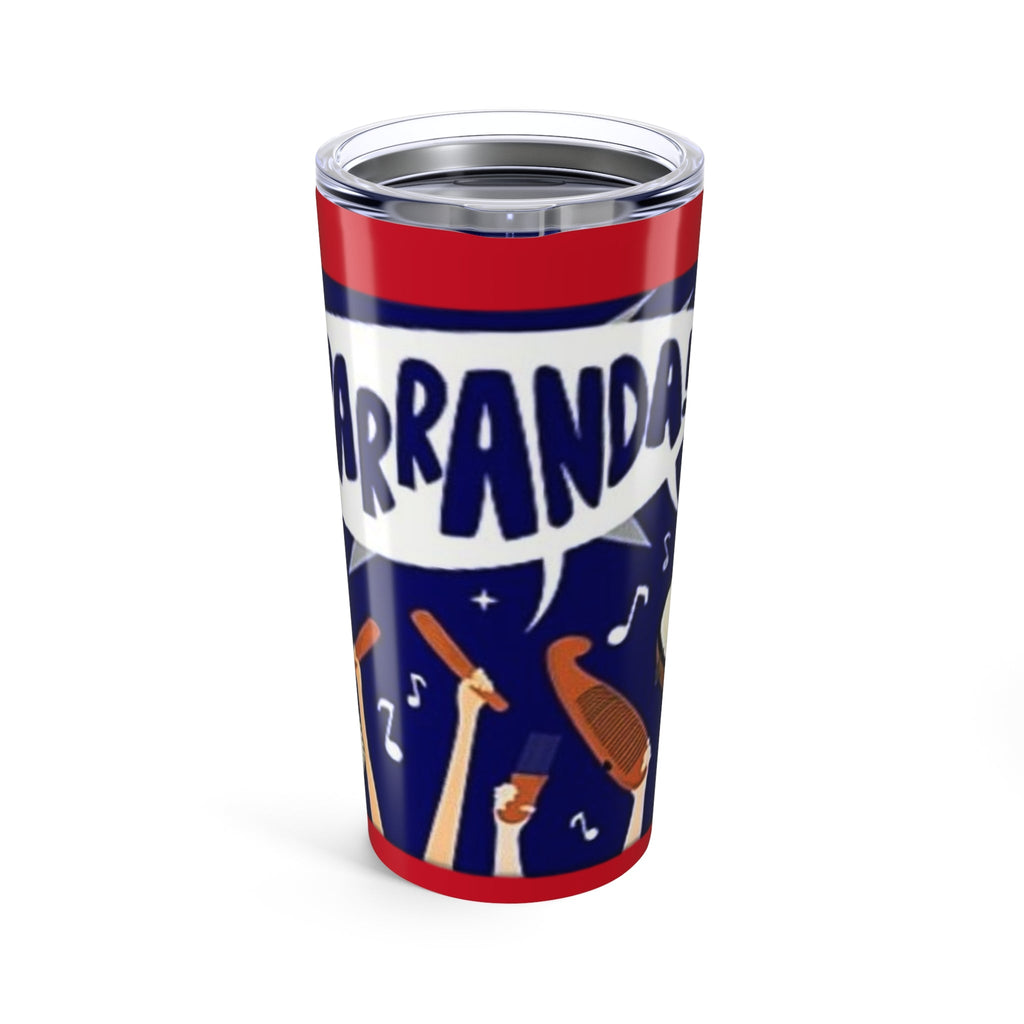 Parranda Puerto Riquena Musical Tumbler, Fun Travel Drinkware, Party Vibe, Gift for Music Lovers, Concert Accessory, Portable Beverage Cup - Metamorphosis Creations