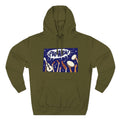 ¡Parranda! Three - Panel Fleece Hoodie | Cozy Gift for Music Lovers, Festival Wear, Lounge Hoodie, Casual Streetwear, Art - Inspired Clothing - Metamorphosis Creations