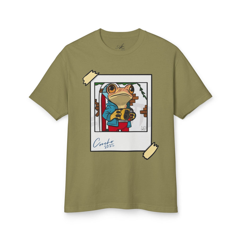 Patriotic Puerto Rican Shirt Playful Frog Graphic Tee, Fun Casual Wear, Gift for Animal Lovers, - Metamorphosis Creations