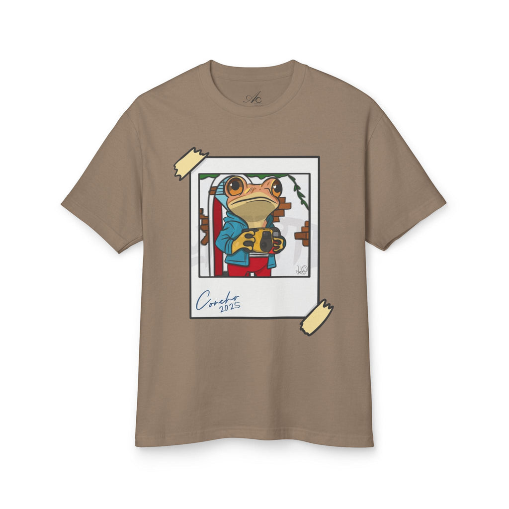 Patriotic Puerto Rican Shirt Playful Frog Graphic Tee, Fun Casual Wear, Gift for Animal Lovers, - Metamorphosis Creations