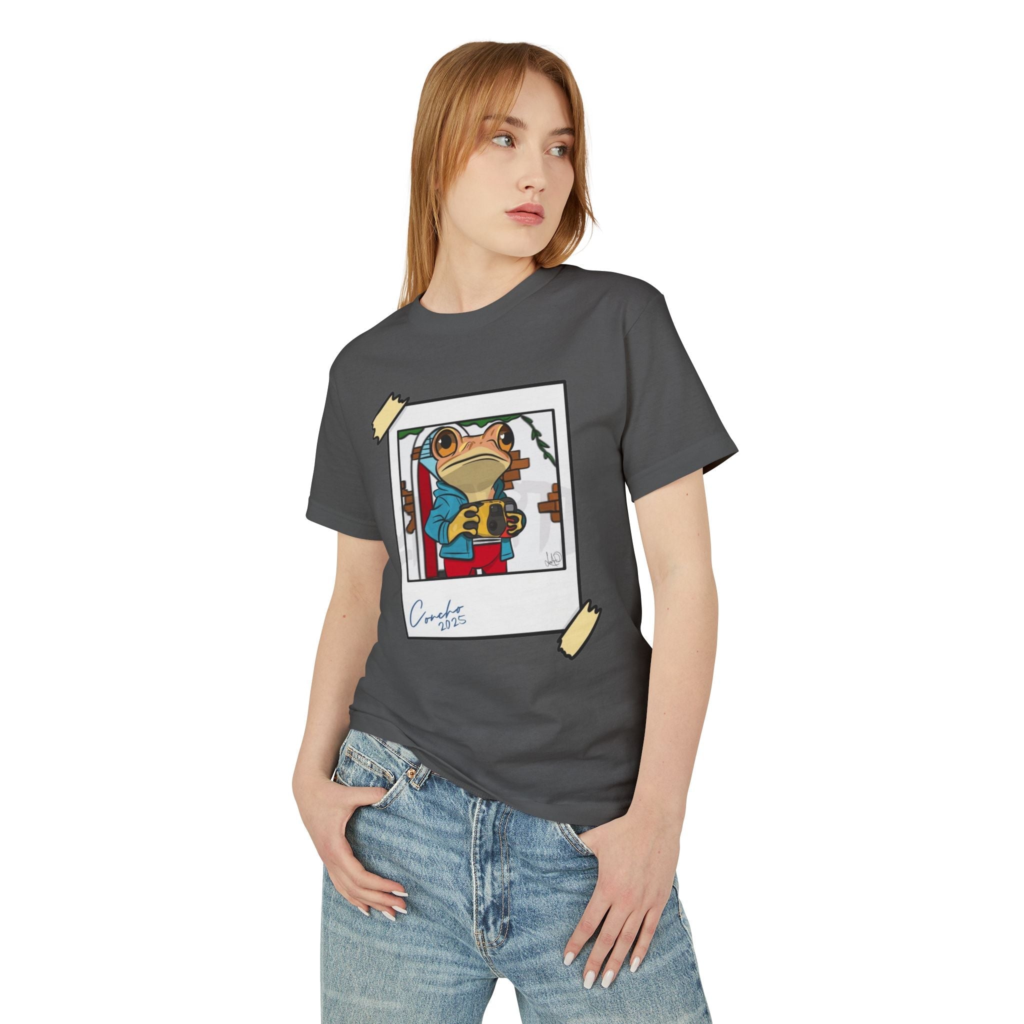 Patriotic Puerto Rican Shirt Playful Frog Graphic Tee, Fun Casual Wear, Gift for Animal Lovers, - Metamorphosis Creations