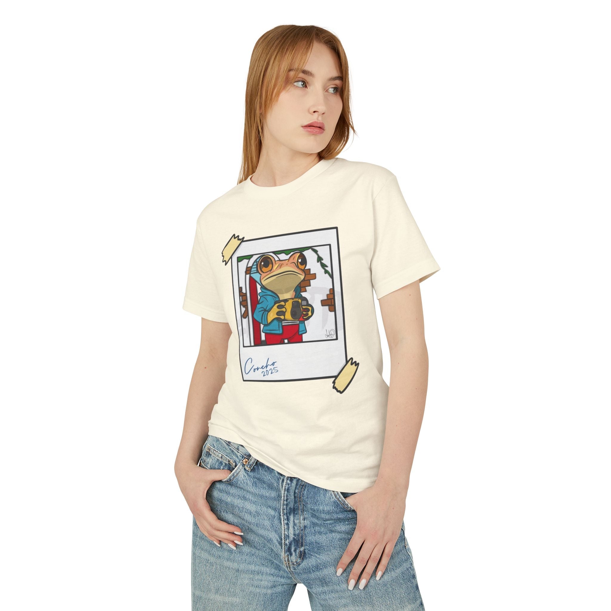 Patriotic Puerto Rican Shirt Playful Frog Graphic Tee, Fun Casual Wear, Gift for Animal Lovers, - Metamorphosis Creations