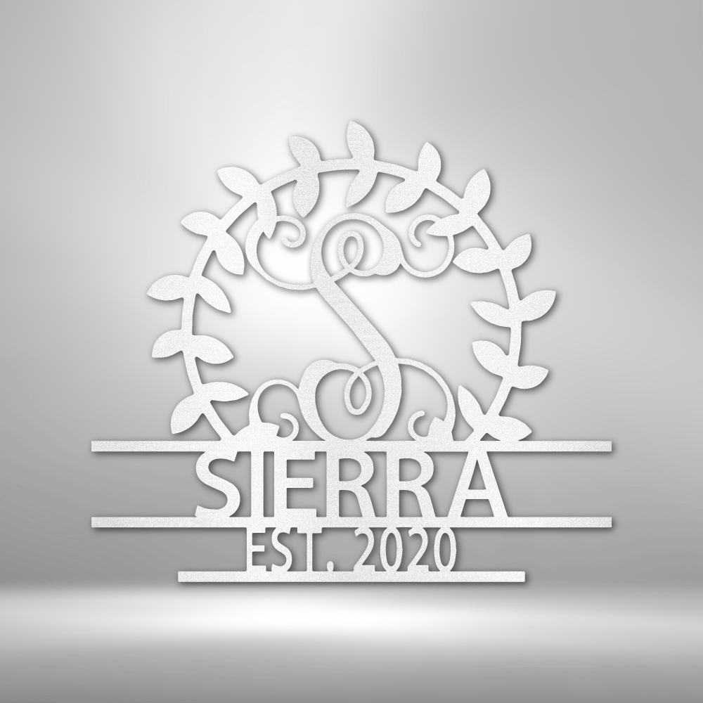 Personalized Crest - Steel Sign - Metamorphosis Creations
