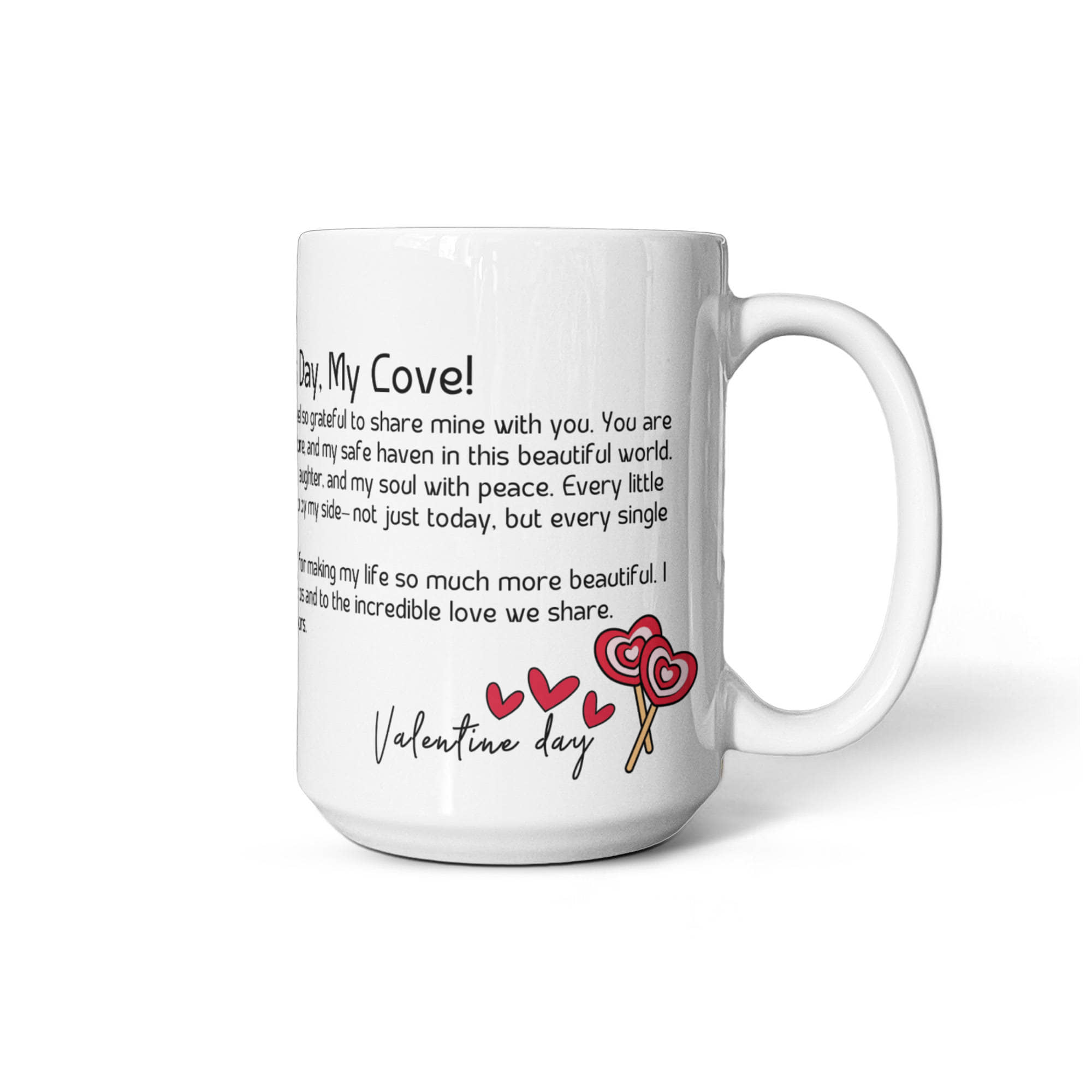 Personalized Mug – “You're My Favorite Human” or “Love in Every Sip. - Metamorphosis Creations