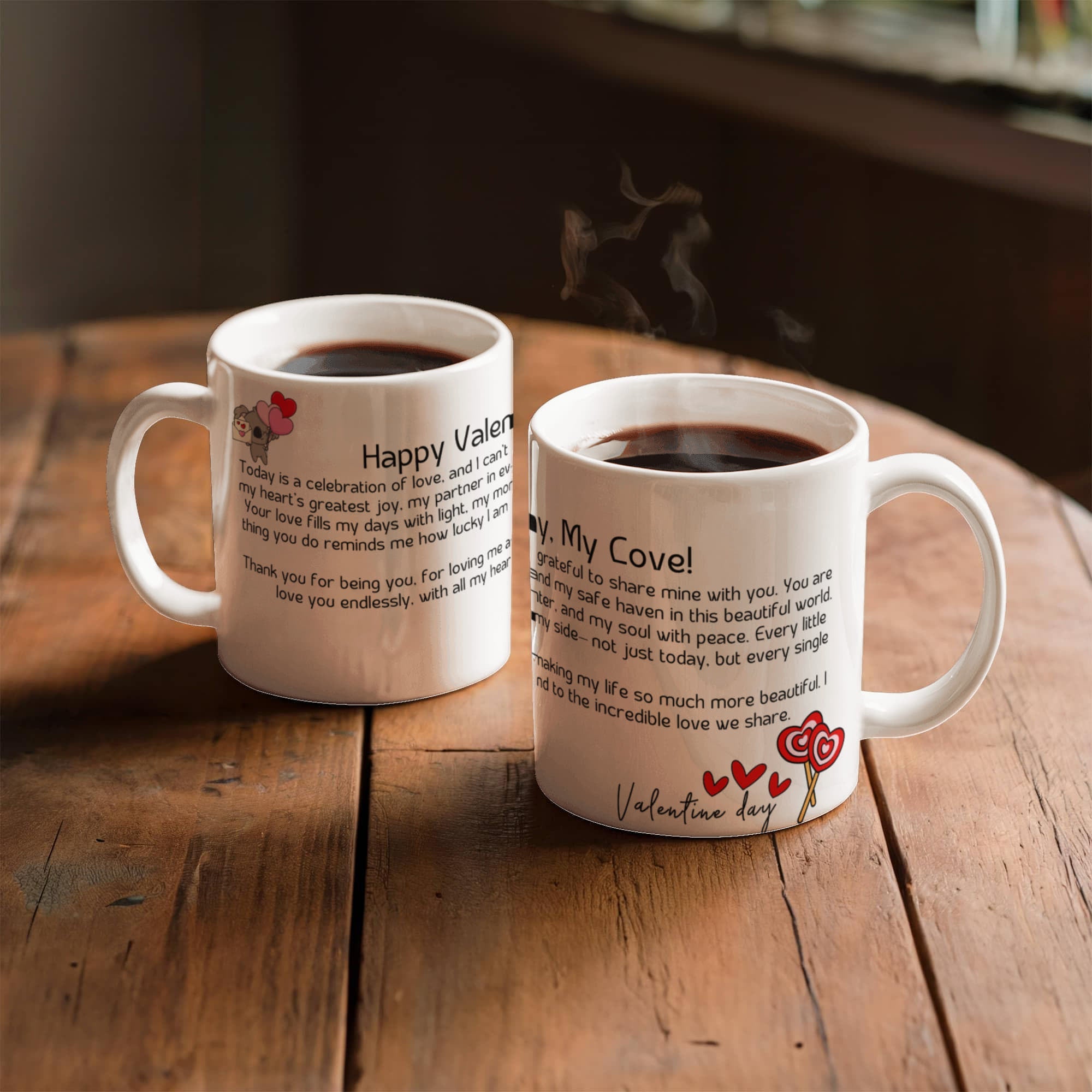 Personalized Mug – “You're My Favorite Human” or “Love in Every Sip. - Metamorphosis Creations